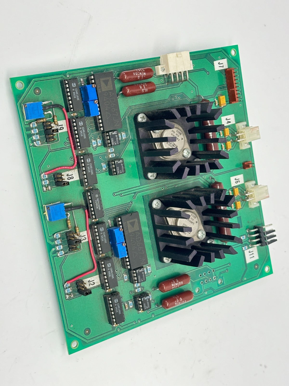 1-CD50-0094-001 PCB 1-CD50-0094-000-X1 w/ 2x AD667JN 9404 - For parts or not working - Maverick Industrial Sales
