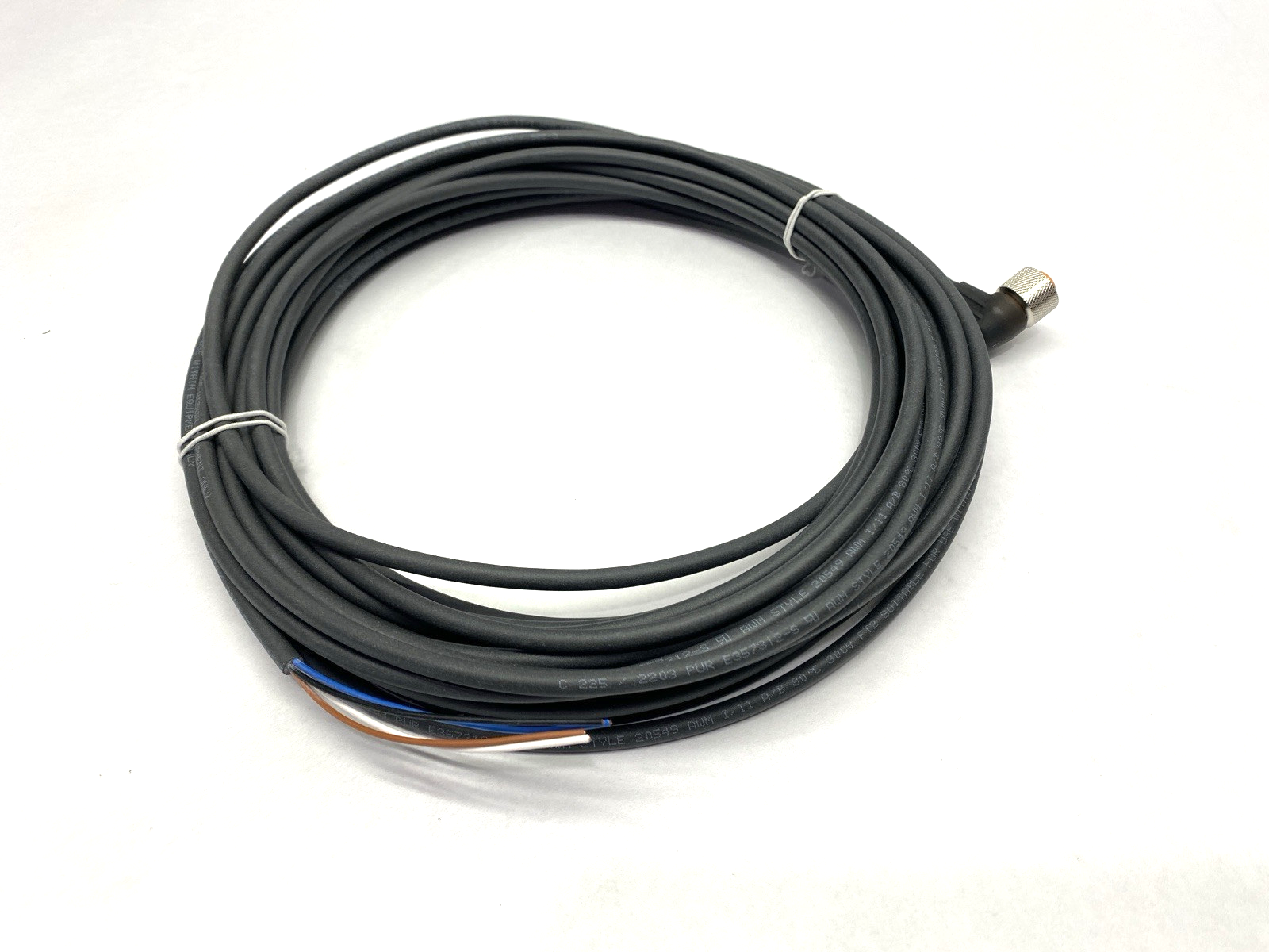 Lumberg Automation RKMV 4-225/10M Single-Ended Cordset M8 Female 700000396 - New – Open box - Maverick Industrial Sales