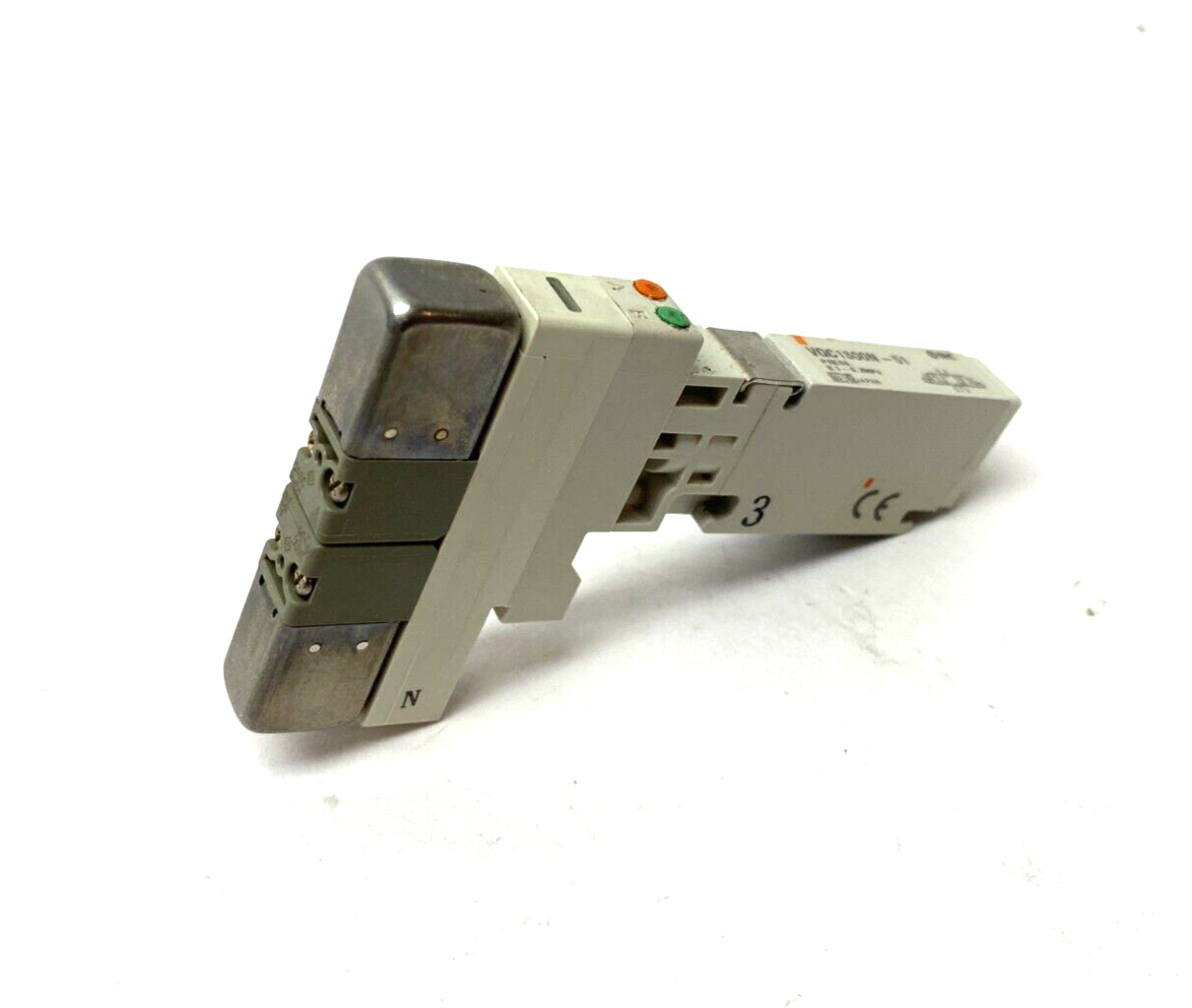 SMC VQC1300N-51 Plug-In Double Solenoid Valve 0.1~0.7MPa - Used - Maverick Industrial Sales