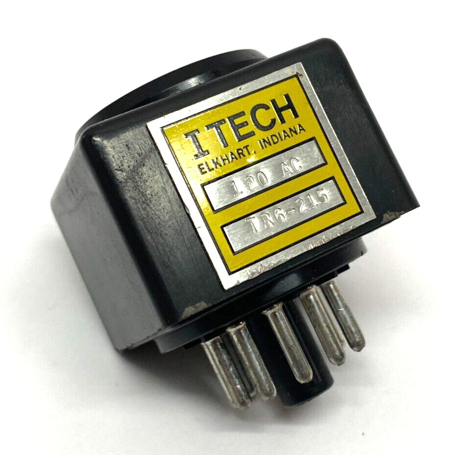ITech TR6-215 General Purpose Relay 11-Pin 120VAC - Maverick Industrial Sales