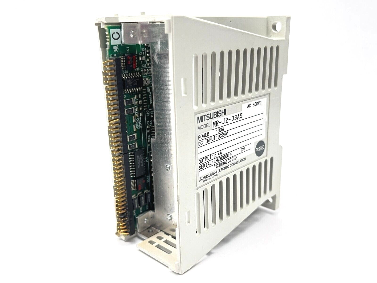 Mitsubishi MR-J2-03A5 General Purpose AC Servo Amplifier 2.4A 24V - For parts or not working - Maverick Industrial Sales