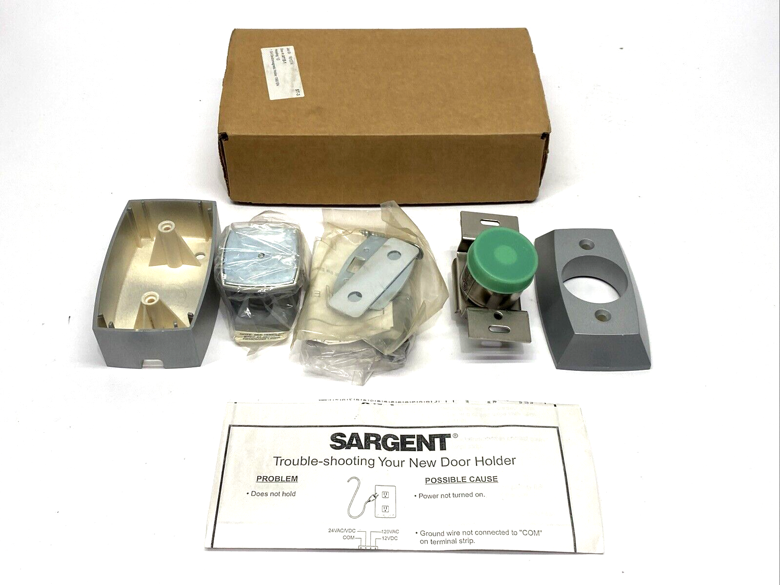 Sargent 52-2566 1560 Series Electromagnetic Door Holder - New – Open box - Maverick Industrial Sales