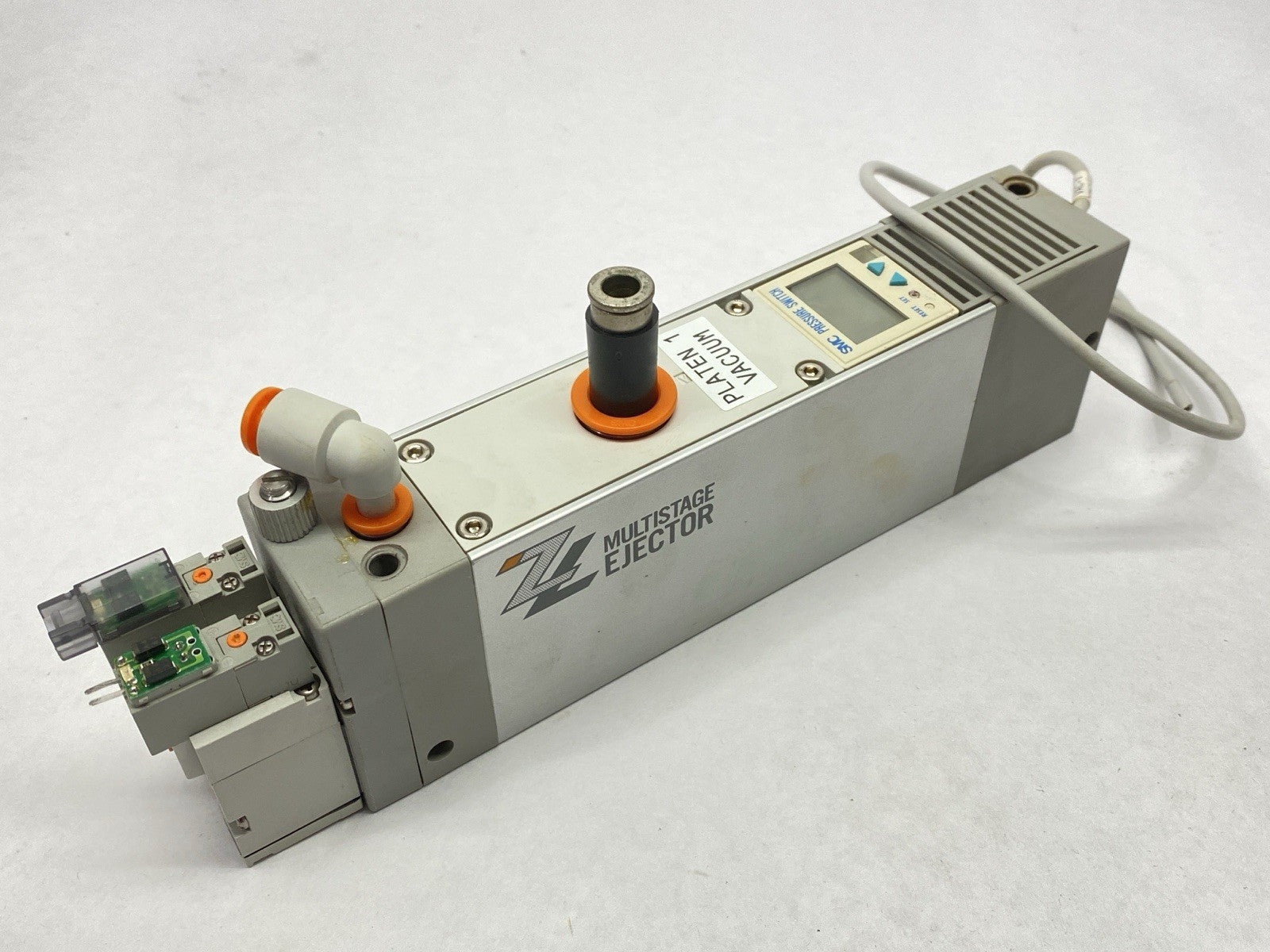 NZL112-K15MZ-E65L | SMC Multi-Stage Vacuum Ejector - For parts or not working - Maverick Industrial Sales
