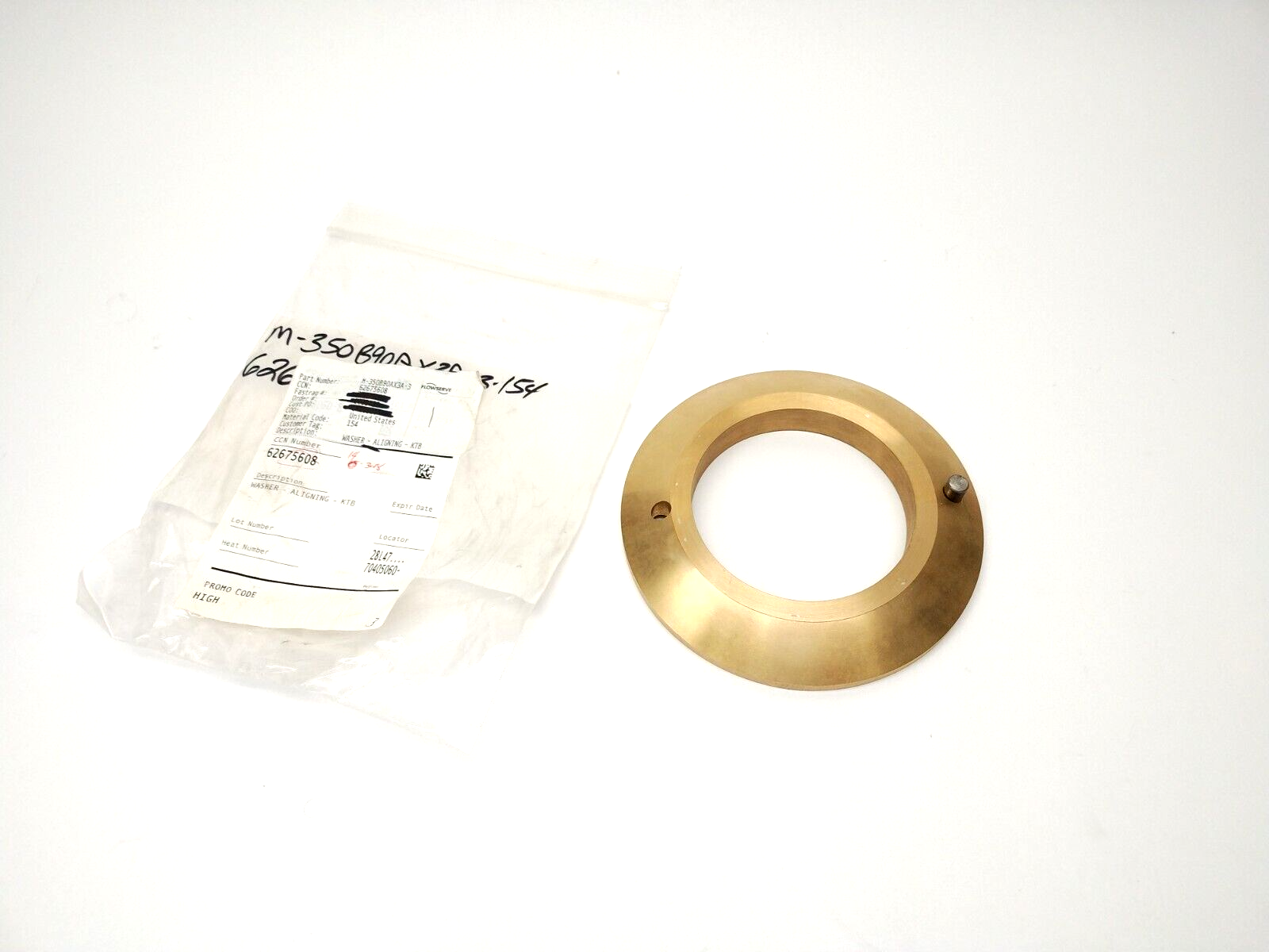 Flowserve M-350B90AX3A-3 Aligning Washer KTB 4" Inside Diameter - New – Open box - Maverick Industrial Sales