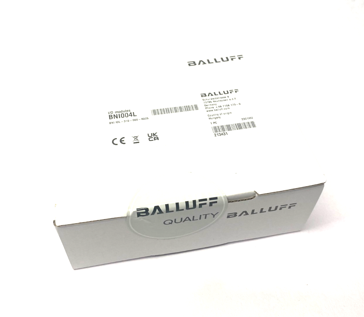 BNI004L, BNI IOL-310-000-K025 | Balluff BNI004L Standard I/O Link Hub BNI IOL-310-000-K025 - New - Maverick Industrial Sales