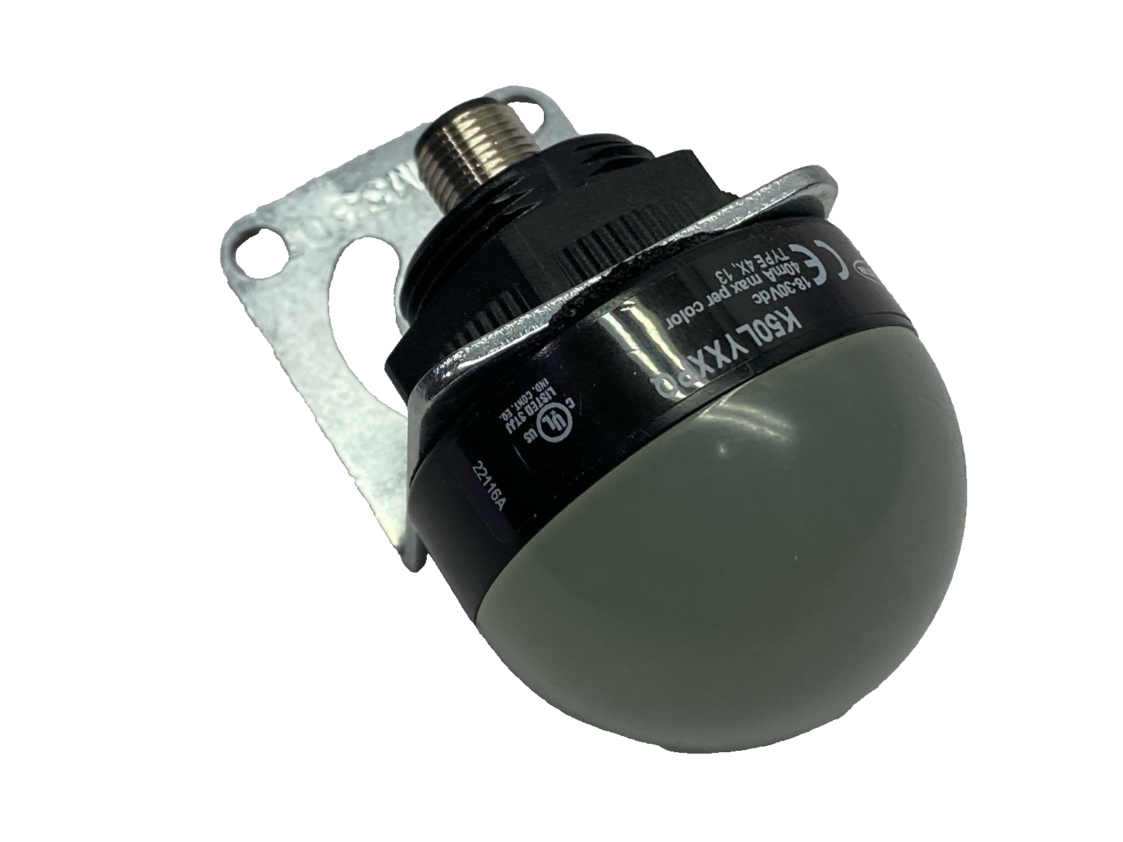 Banner K50LYXXPQ General Purpose LED Indicator 5-Pin M12 50mm Type 4X, 13 78075 - Maverick Industrial Sales