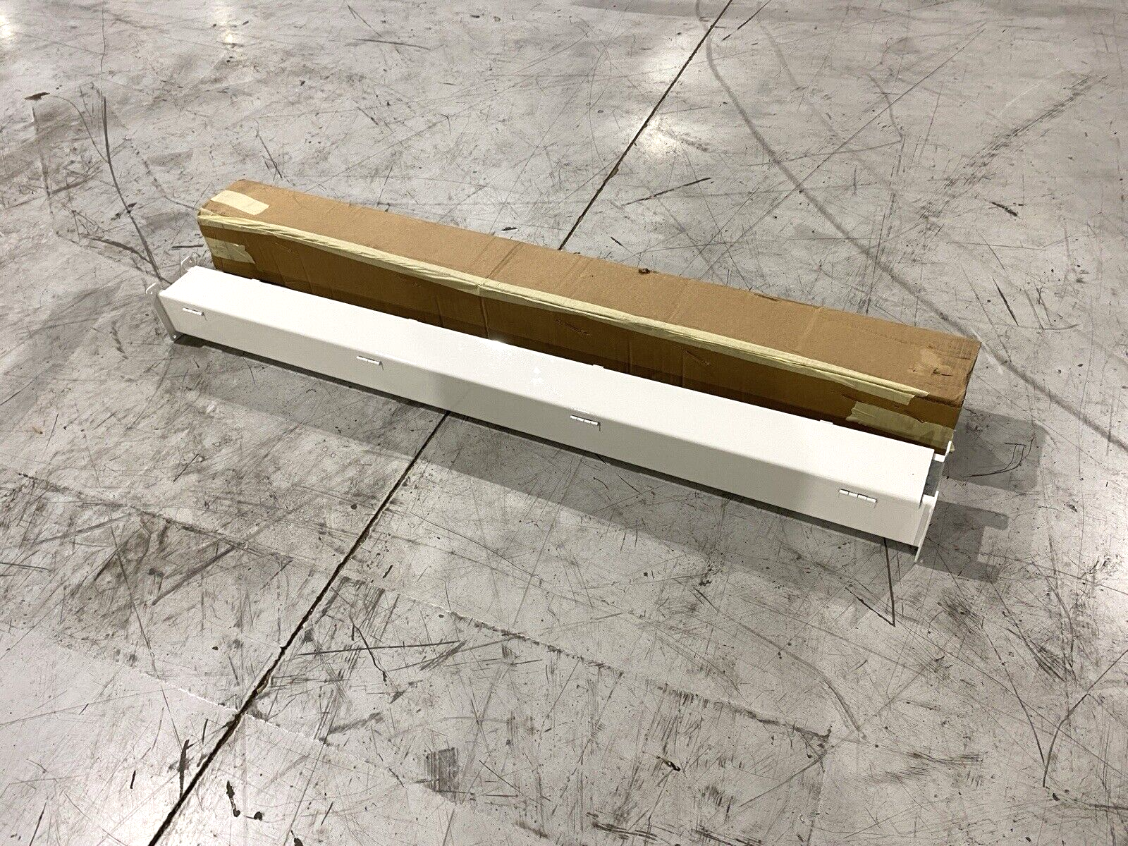 Hoffman F44L60 Straight Section Wireway, White - New - Maverick Industrial Sales