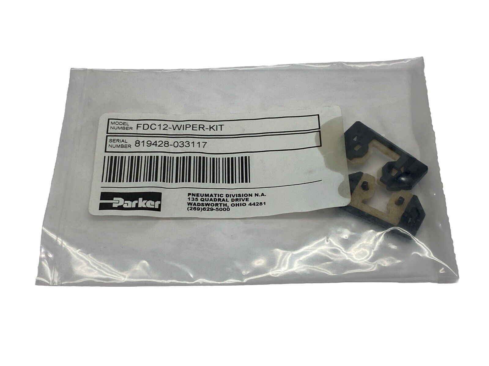 Parker FDC12-WIPER-KIT Wiper Blade Seal Kit - New - Maverick Industrial Sales