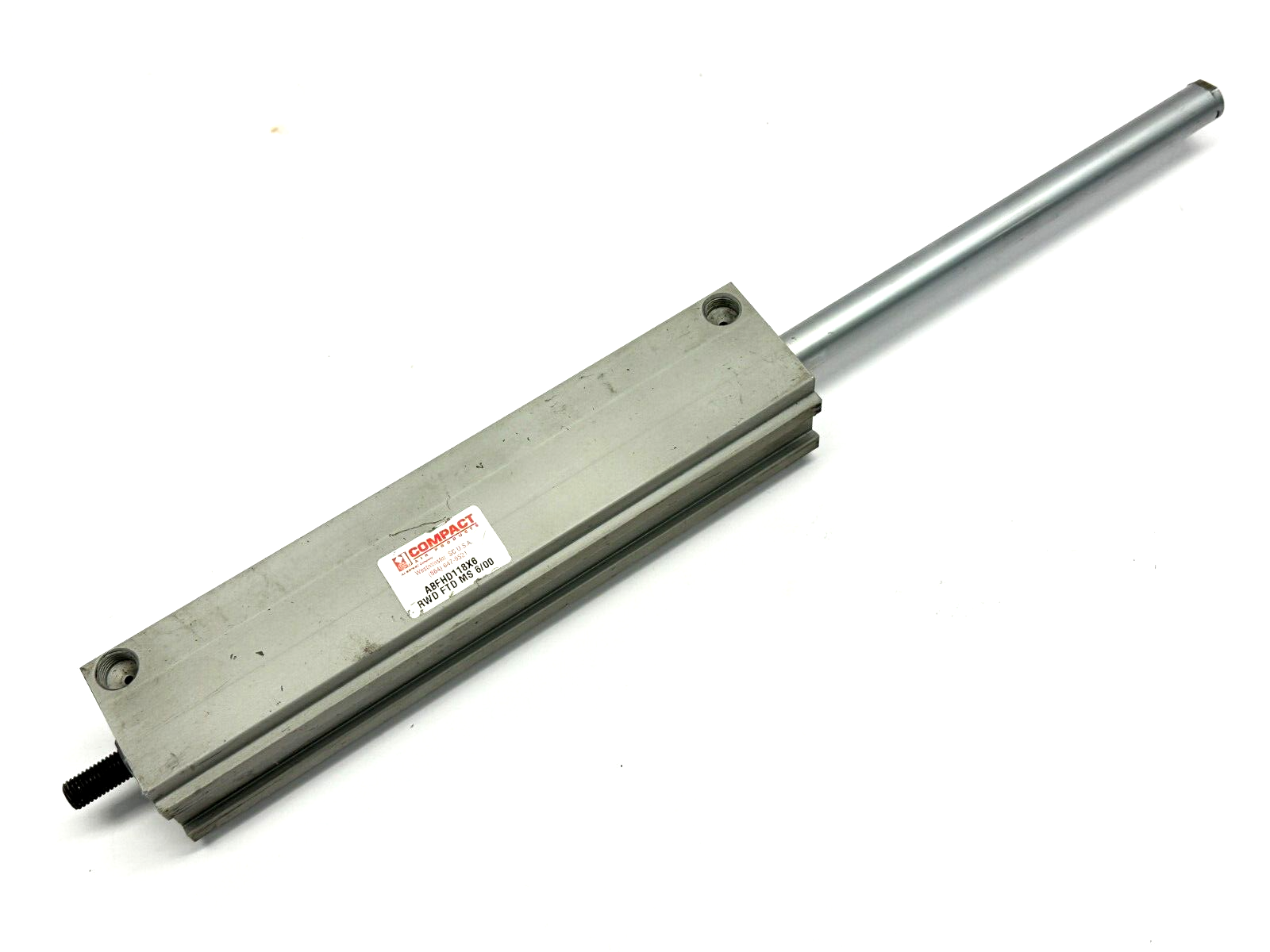 ABFHD118X6 | Compact Air Products Pneumatic Cylinder 1-1/8" Bore 6" Stroke - Used - Maverick Industrial Sales