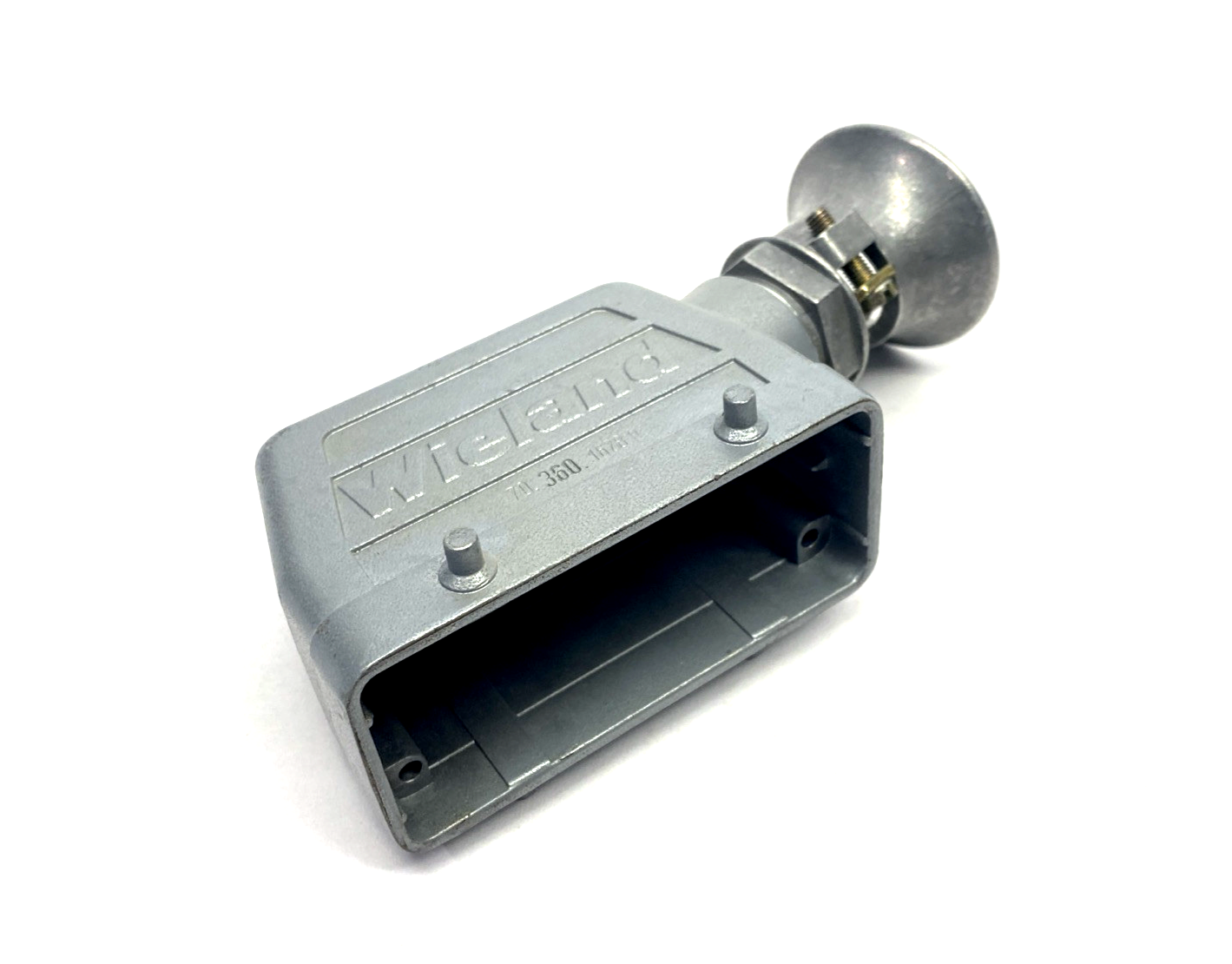 Wieland 70.360.1628.0 REVOS Side Entry Connector Hood Size 16 PG21 Strain Relief - Maverick Industrial Sales