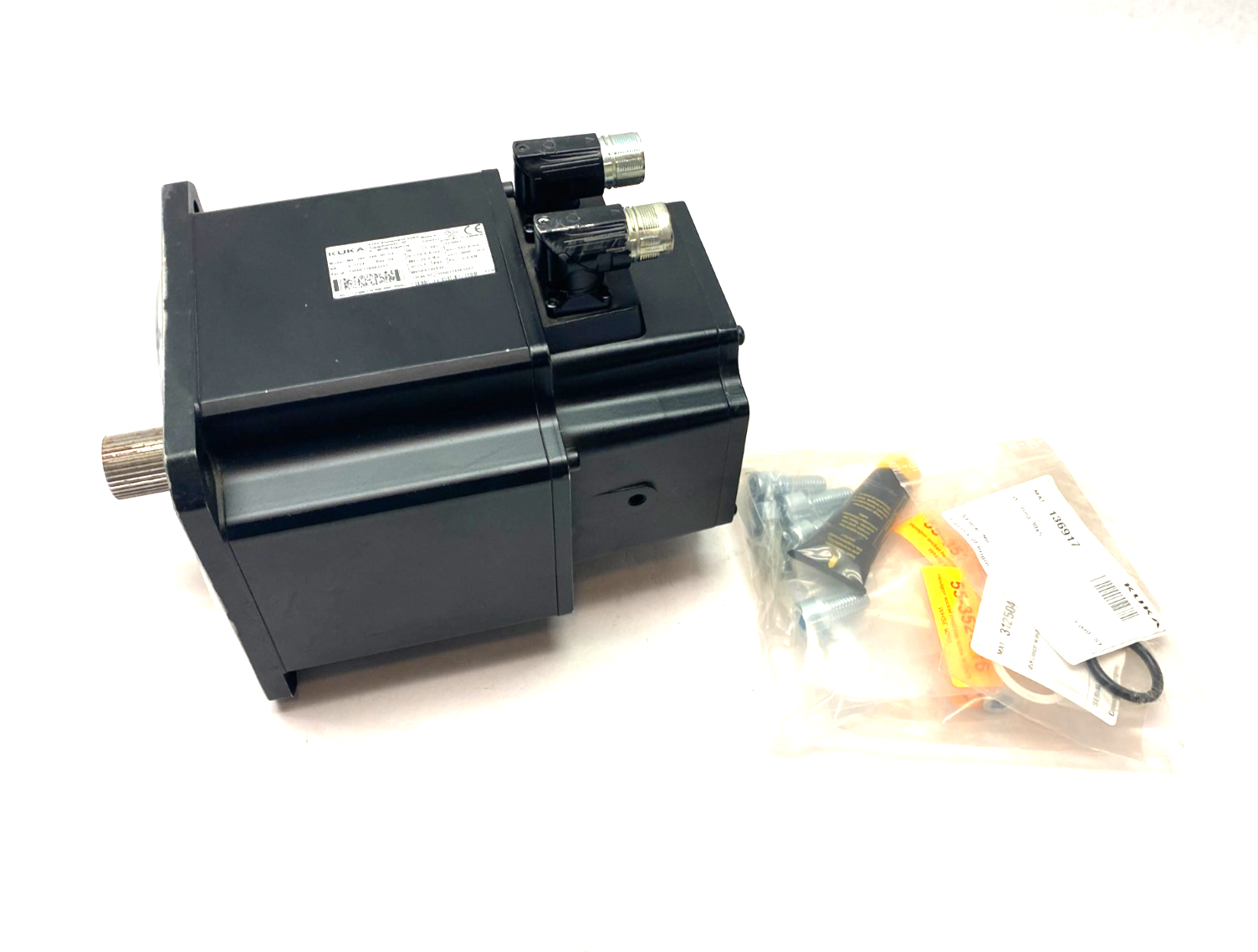 Kuka 311114 Servo Motor 5,5kW L0 ME, ME_260_190_30_L0 DAMAGED CONNECTOR - New – Open box - Maverick Industrial Sales