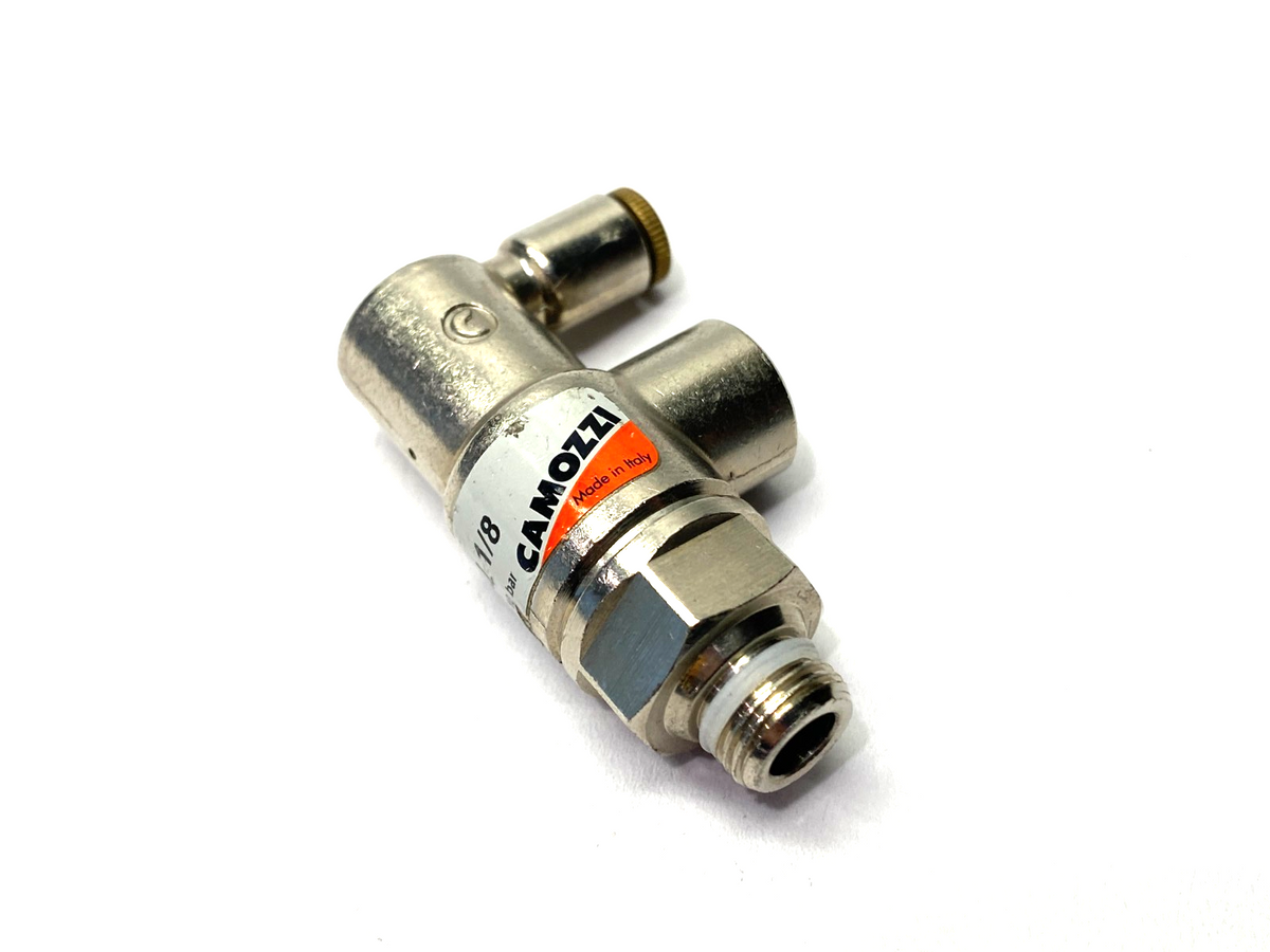 Camozzi VBU 1/8 Unidirectional Blocking Valve SHELFWARE - Maverick Industrial Sales