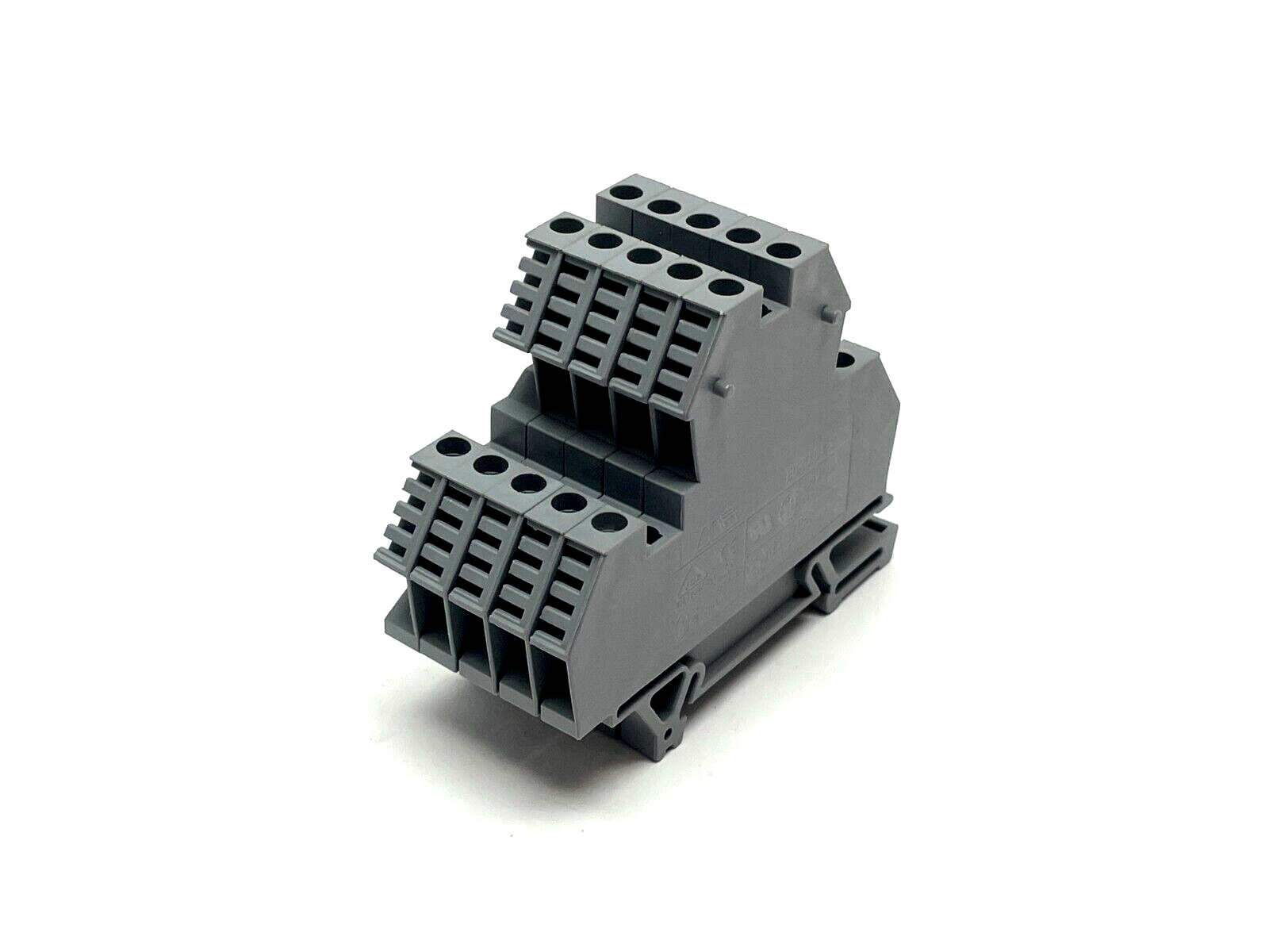 Morsettitalia EURO D4-2 Two Stage Feed-Through Terminal Block 43550 LOT OF 5 - Maverick Industrial Sales