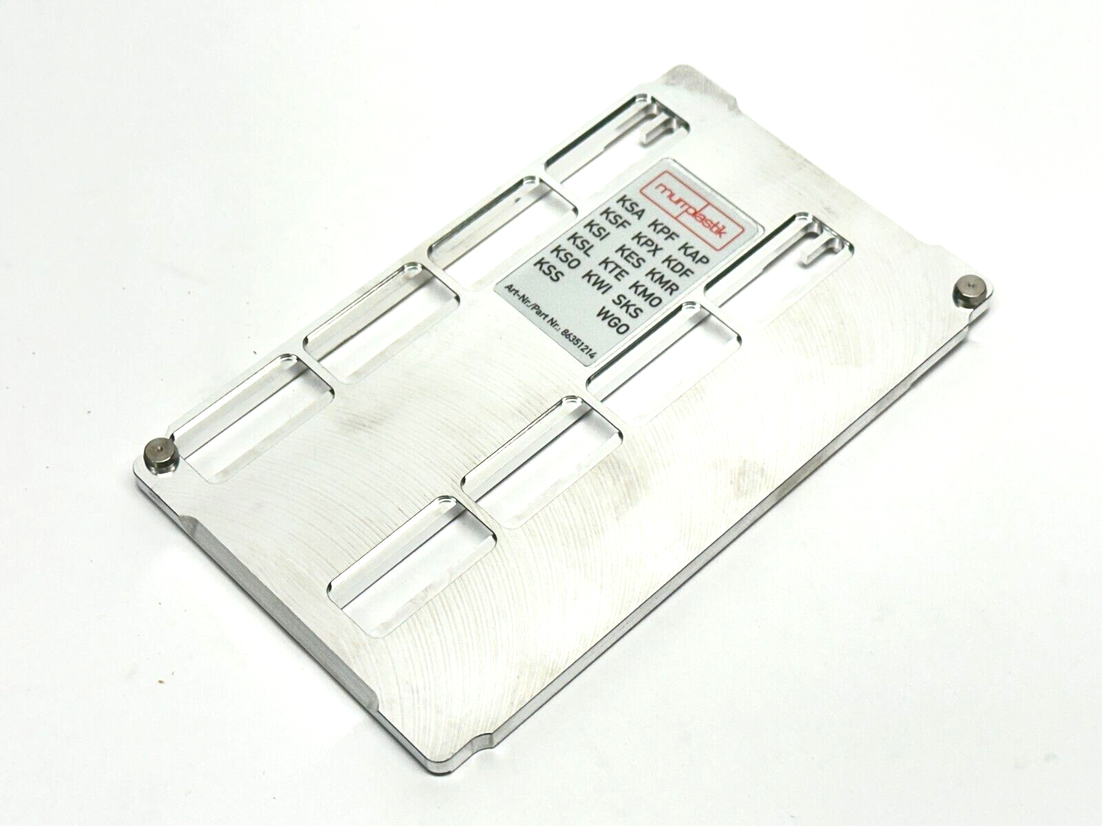 86351214 | Murrplastik GP4 Aluminum Base Plate - Used - Maverick Industrial Sales