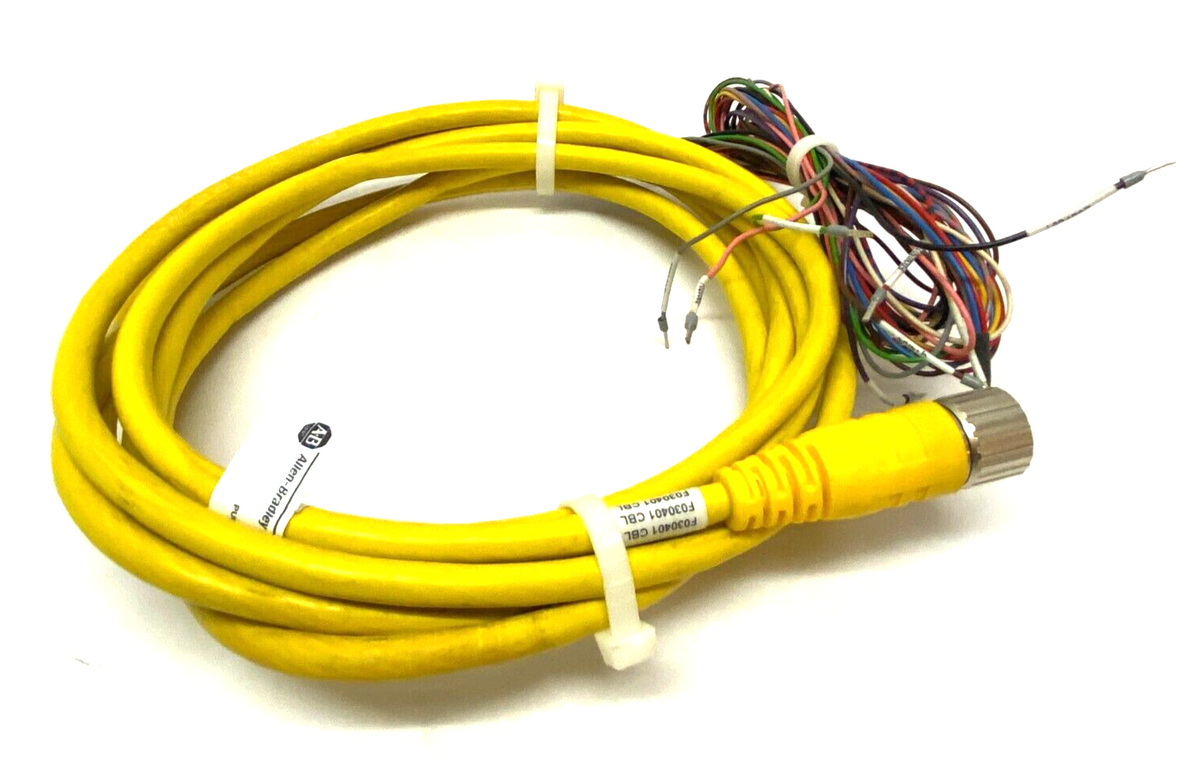889M-F12AH-10 | Allen Bradley Ser. A Single Ended Cordset M23 12-Pin 15' Length - Used - Maverick Industrial Sales