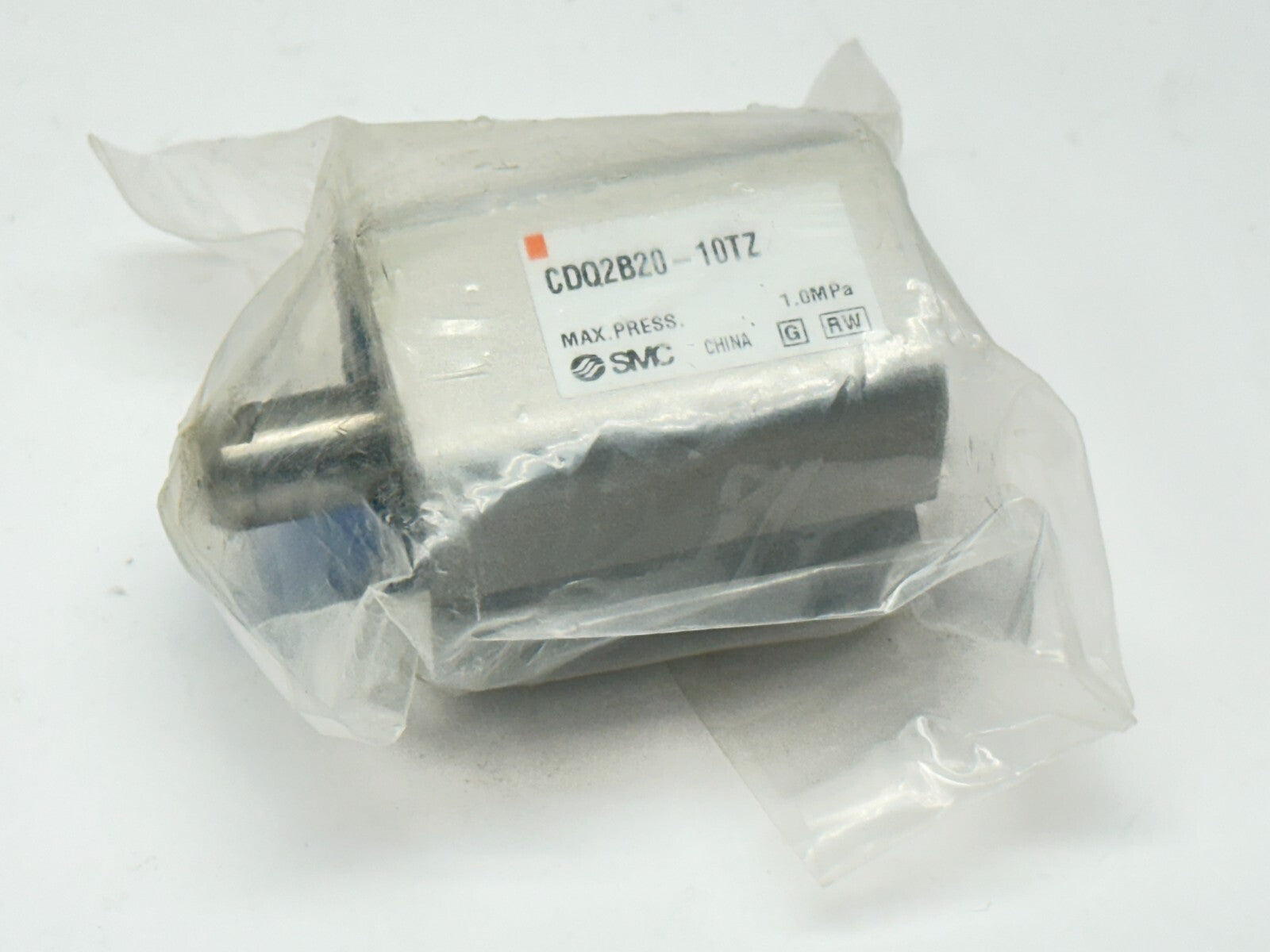 CDQ2B20-10TZ | SMC Compact Pneumatic Cylinder 20mm Bore 10mm Stroke - Used - Maverick Industrial Sales