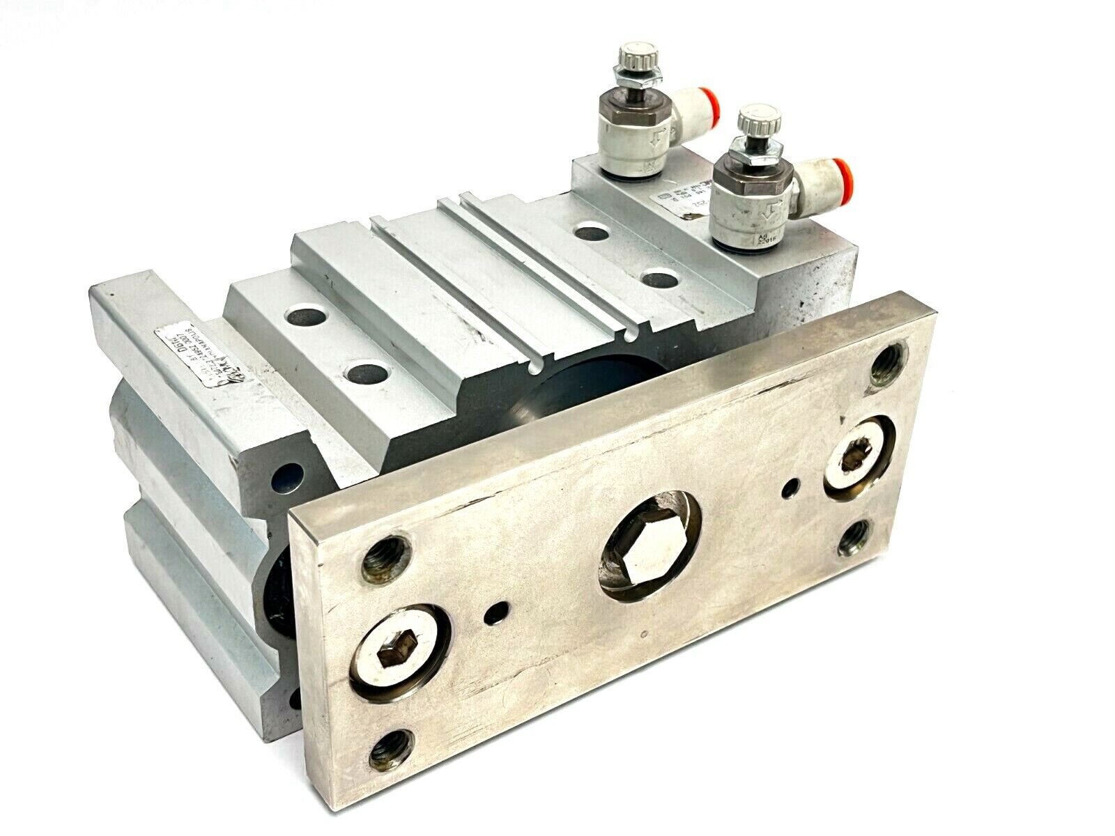 MGPL63TN-25Z | SMC Compact Guide Cylinder 63mm Bore 25mm Stroke - Used - Maverick Industrial Sales