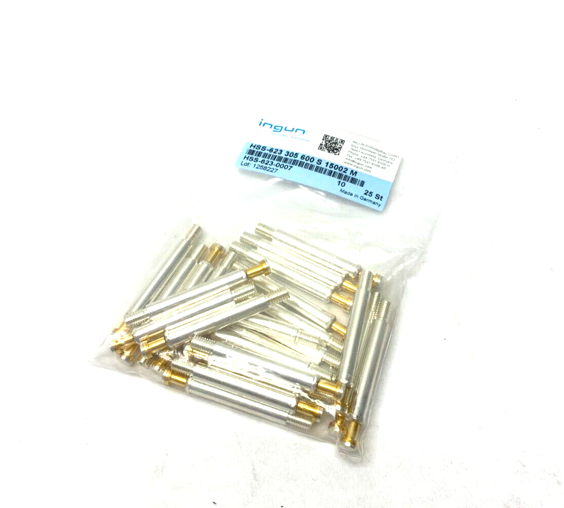 Ingun HSS-623 305 600 S 15002 M High-Current Probe HSS-623-0007 PKG OF 25 - Maverick Industrial Sales