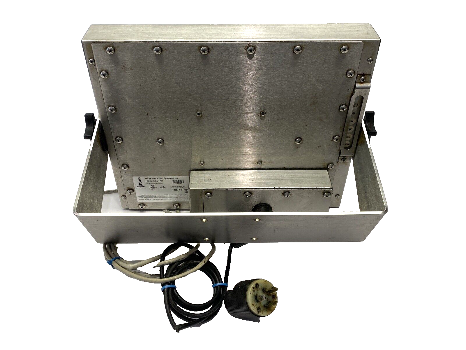 Hope Industrial Systems HIS-UM15-STAH HMI Enclosure 12" Screen Type 12/4/4X - Used - Maverick Industrial Sales