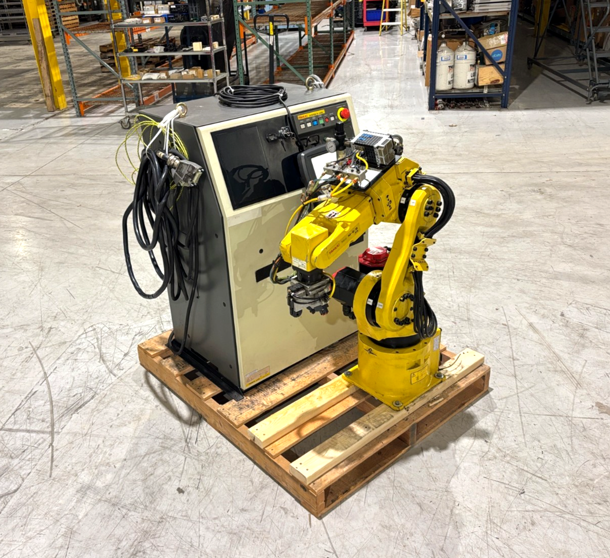 M-6IB/6S | Fanuc M-6iB / 6S Robot System R-J3iB Controller A05B-2490-C171 Teach Pendant - Used - Maverick Industrial Sales