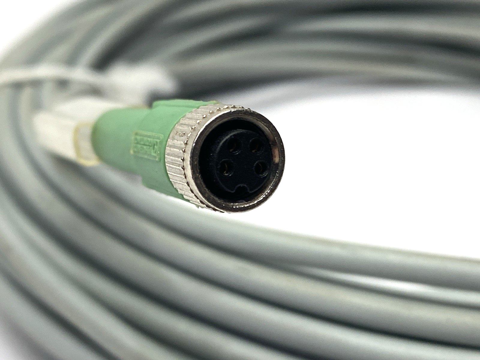 Phoenix Contact SAC-4P-M 8FS Single Ended Cordset M8 4-Pin 15m 1697771/800/15.0 - Maverick Industrial Sales