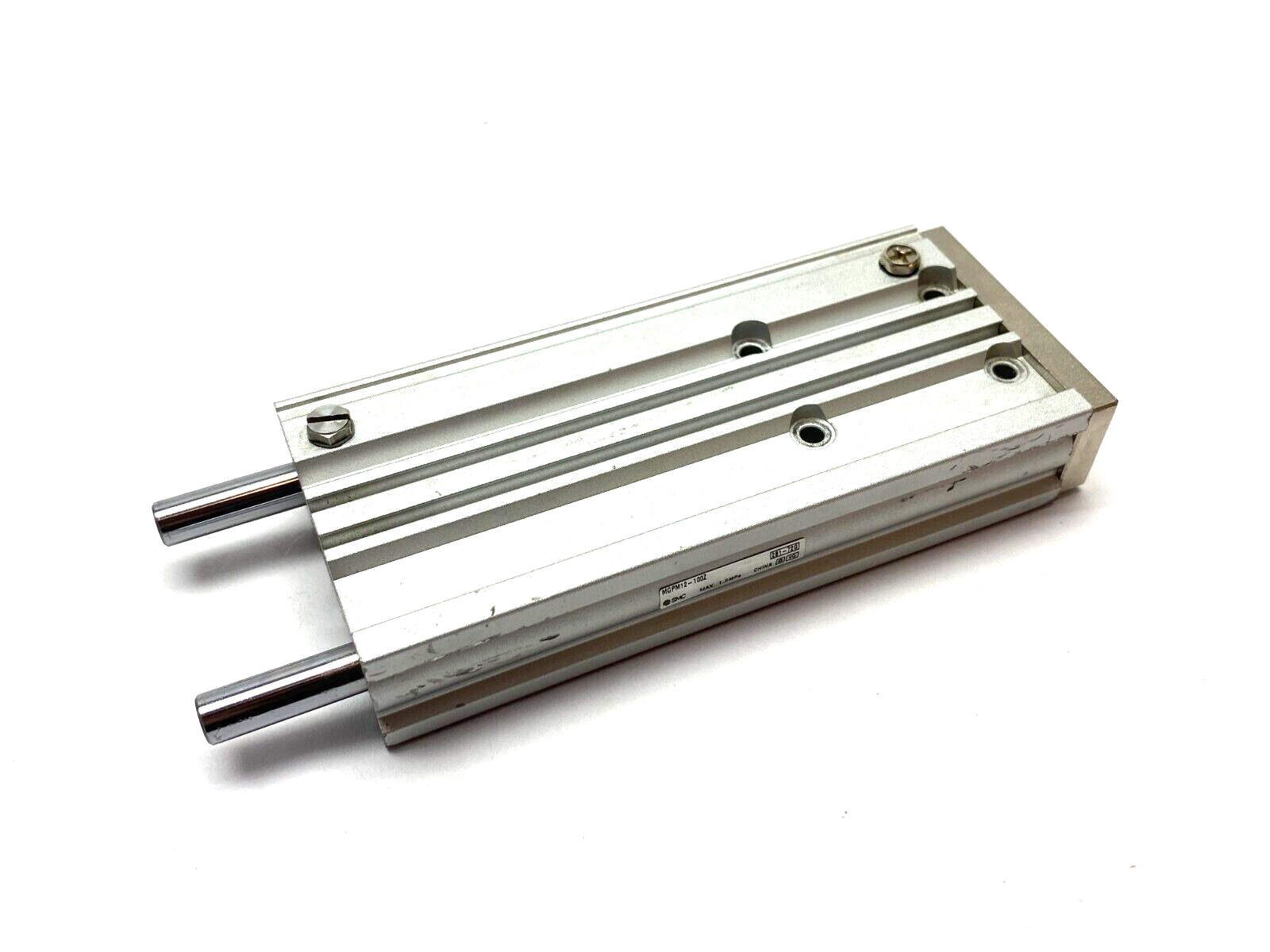 SMC MGPM12-100Z Compact Guide Cylinder 12mm Bore 100mm Stroke - Maverick Industrial Sales