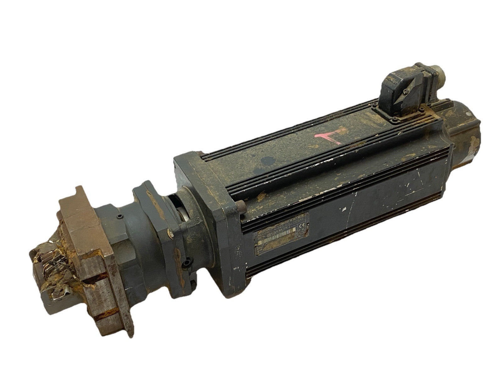 MDD090C-N-040-N2L-110GA0 | Indramat Servo Motor w/ Alpha SPF 110-MX1-8,2-40/110S01 - Used - Maverick Industrial Sales