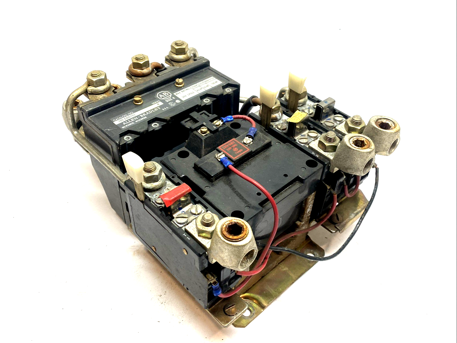 709-EOD103 | Allen‑Bradley NEMA Size 4 FVNR Motor Starter 3‑Pole 460–575V 100HP - Used - Maverick Industrial Sales