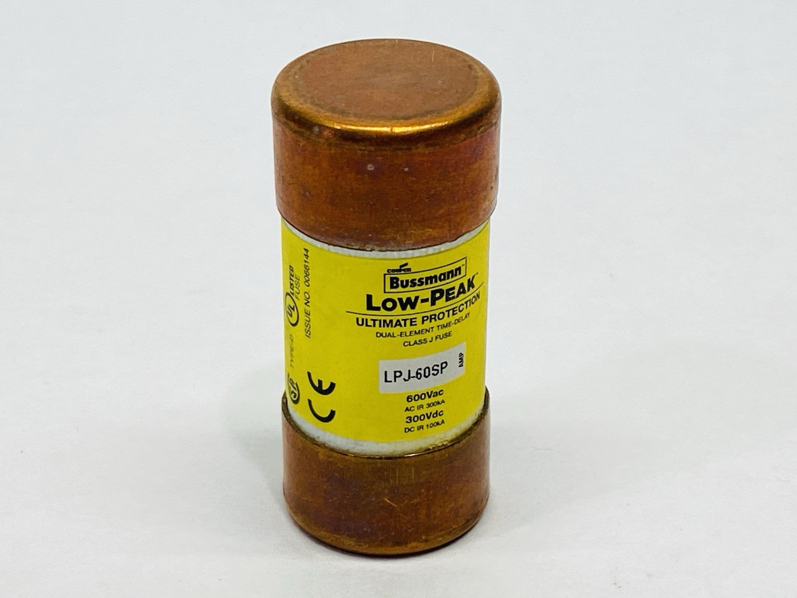 LPJ-60SP | Eaton Bussmann Low-Peak Class J Time Delay Fuse 60A 600VAC 300VDC - New – Open box - Maverick Industrial Sales