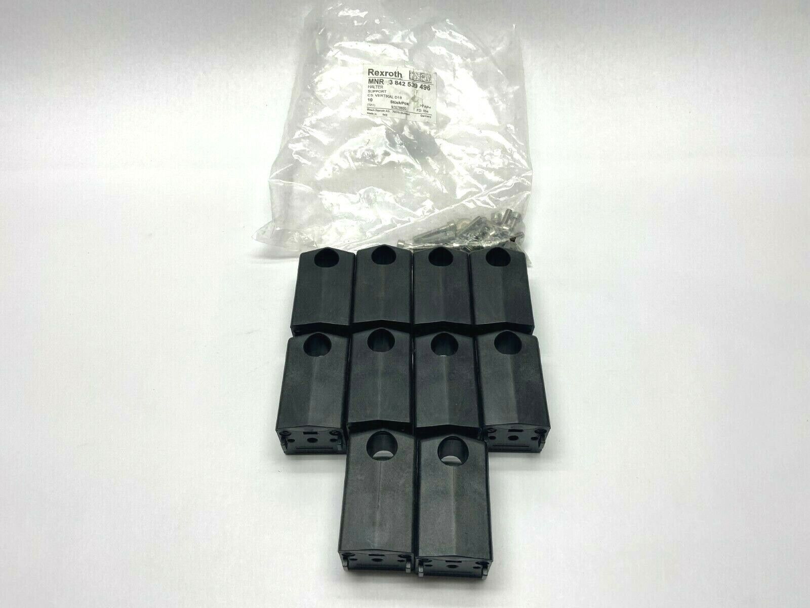 Rexroth 3842539496 Lateral Guide Holder Pack of 10 - New – Open box - Maverick Industrial Sales