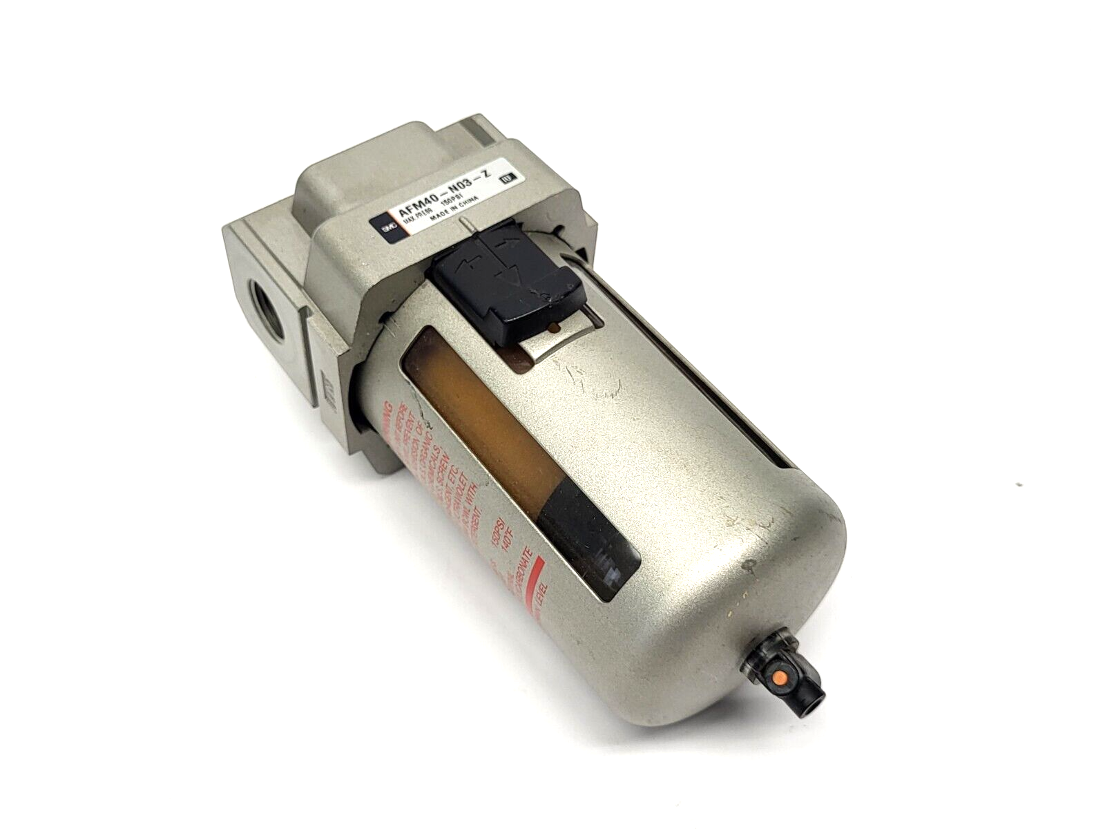 AFM40-N03-Z | SMC Pneumatic Filter 3/8" NPT - Used - Maverick Industrial Sales
