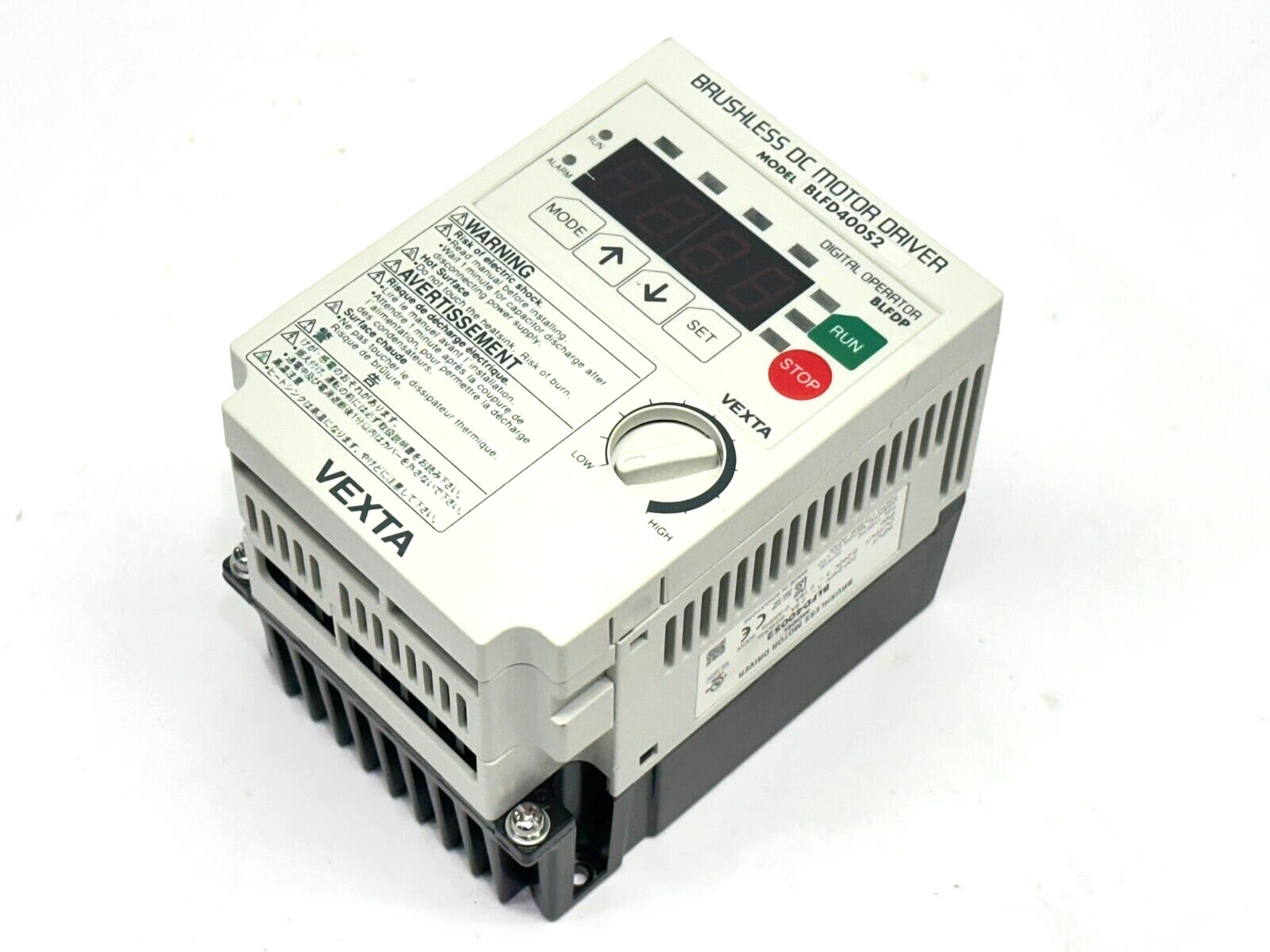 Oriental Motor BLFD400S2 Vexta Brushless DC Motor Driver 2.18-3A 0-240V 400W - For parts or not working - Maverick Industrial Sales