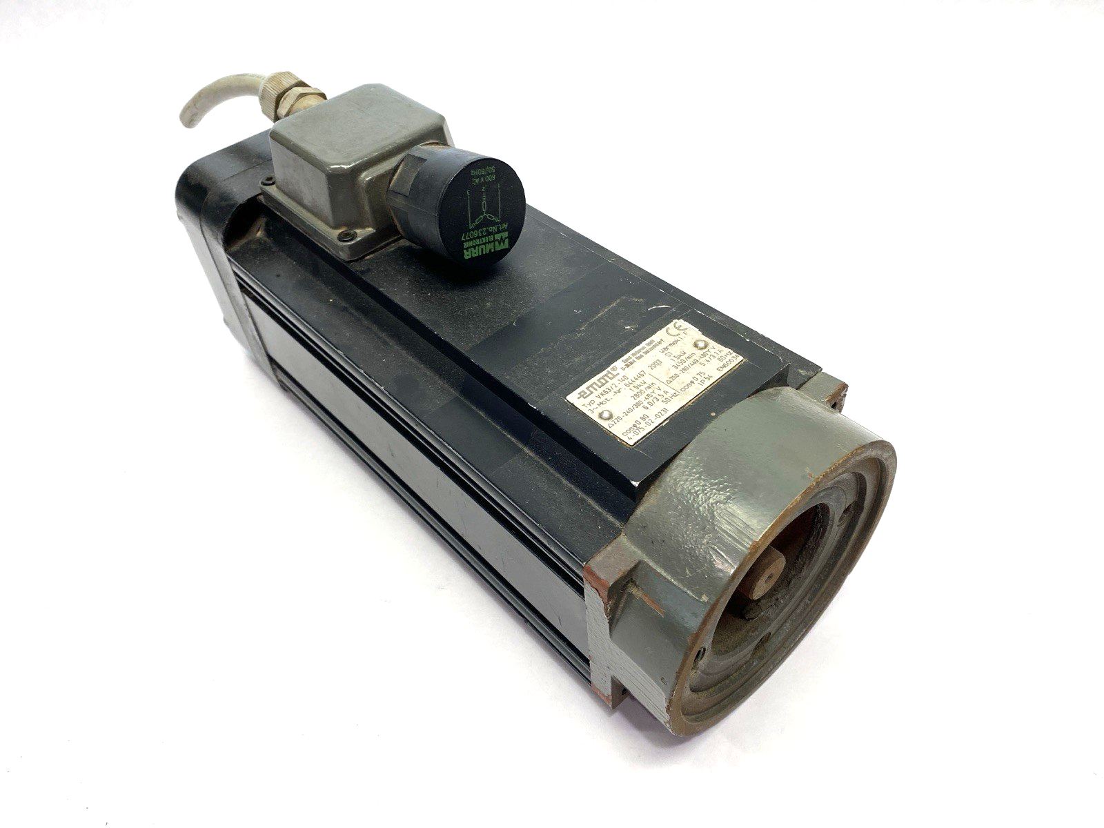 Emod VK63/2-140 Spindle Servo Motor 2800/3450rpm 240/415V 280/480V 1.5kW 6444467 - Maverick Industrial Sales