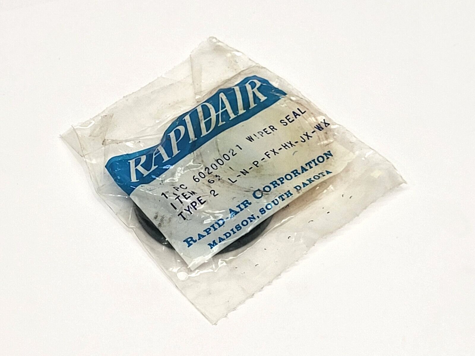 60200021 | Rapidair Wiper Seal - New - Maverick Industrial Sales