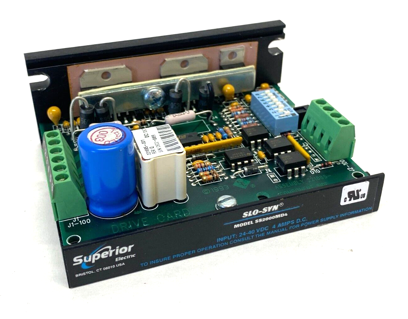 Superior Electric SS2000MD4 SLO-SYN Programmable Step Motor Controller 24~40VDC - Maverick Industrial Sales
