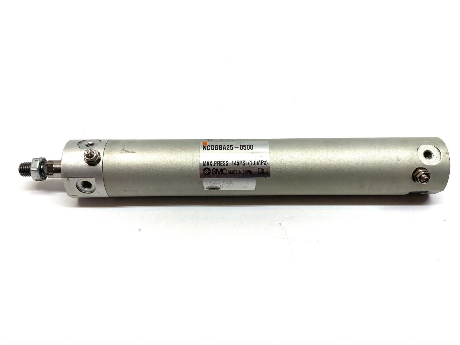 SMC NCDGBA25-0500 Pneumatic Cylinder 25mm Bore 5" Stroke - Used - Maverick Industrial Sales