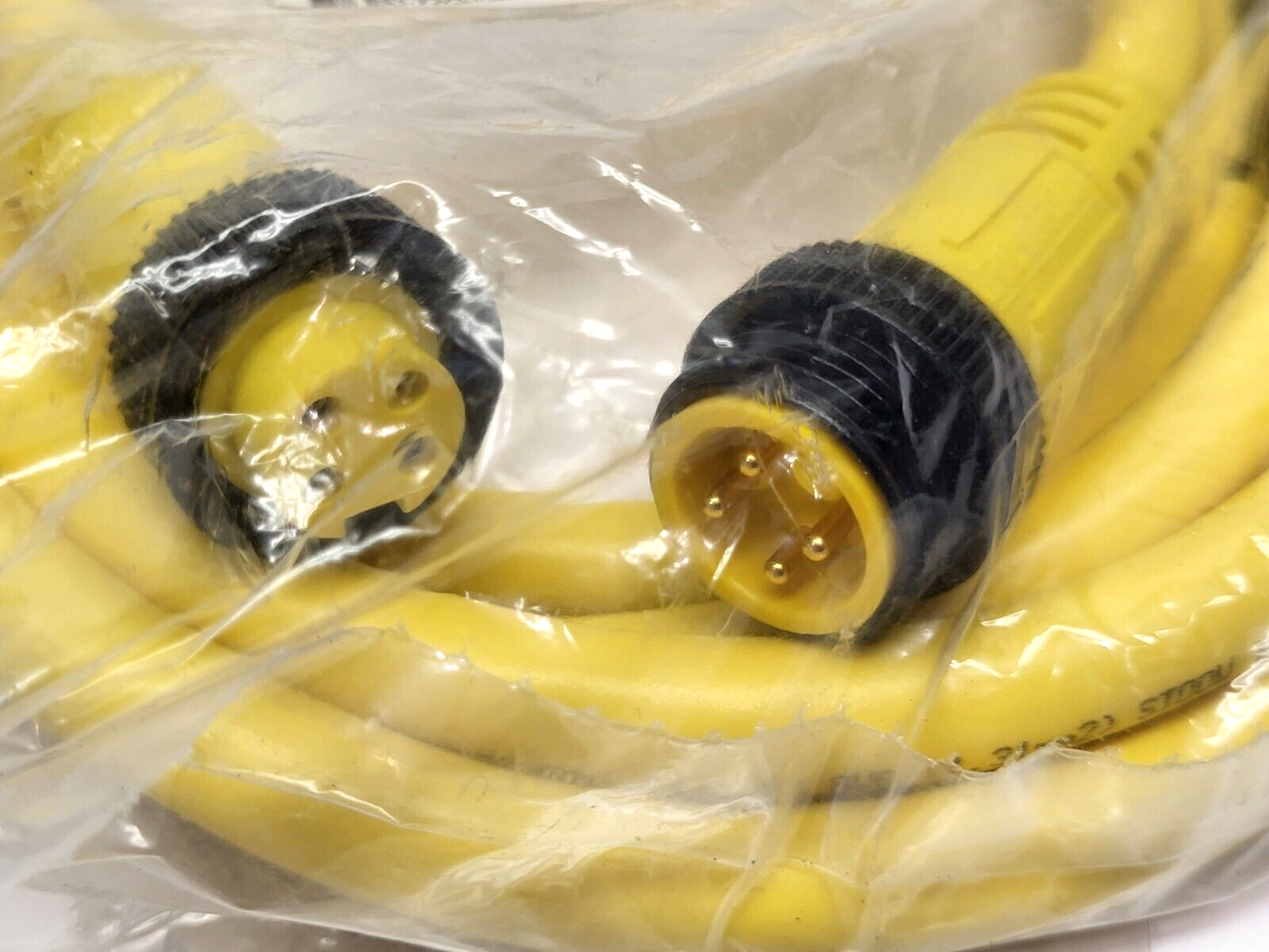 Brad Connectivity 1300100796 Mini-Change M to F Cordset 4-Pole 114030A38M030 - New – Open box - Maverick Industrial Sales