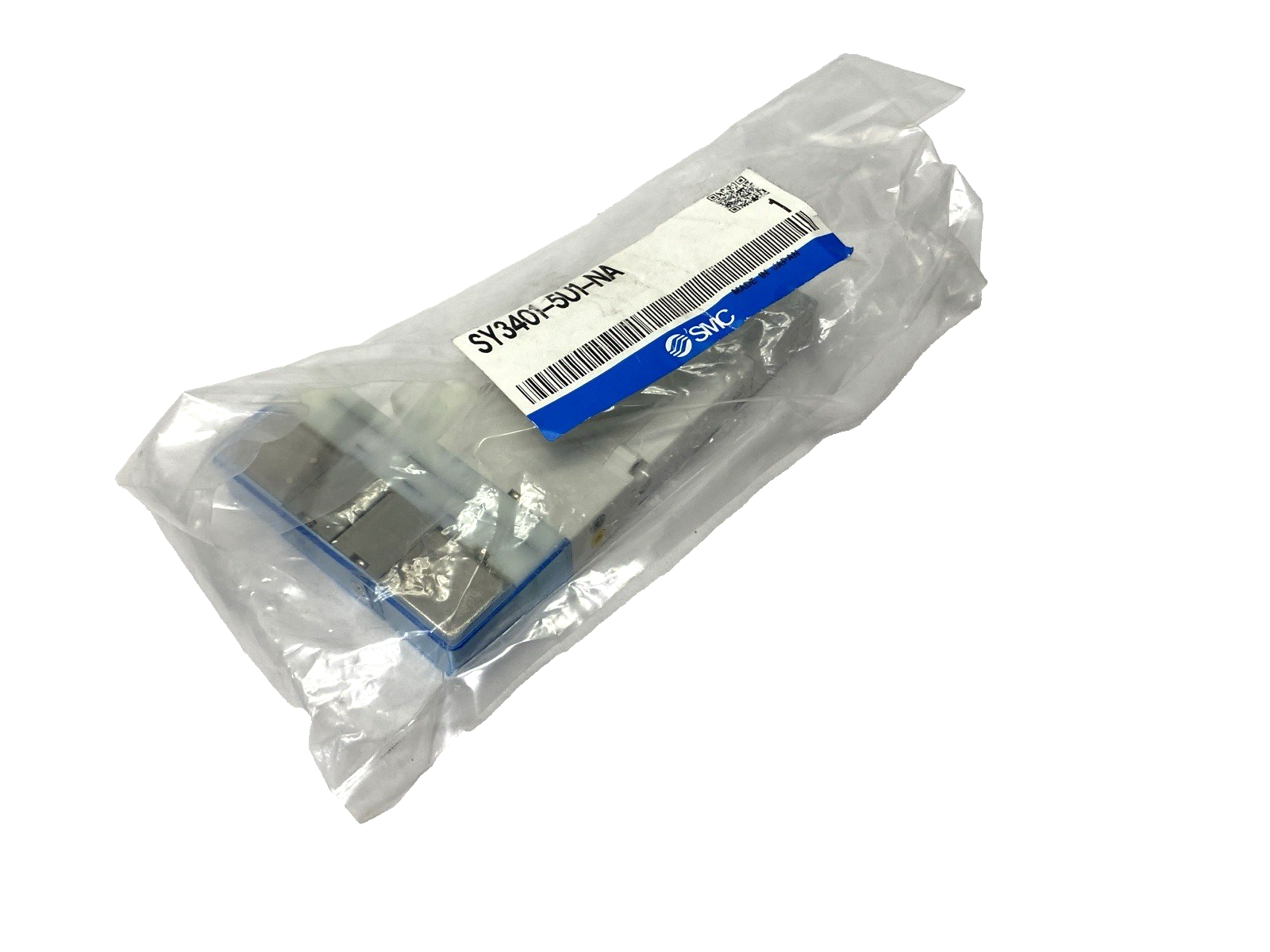 SMC SY3401-5U1-NA Pneumatic 5-Port Solenoid Valve 24VDC - Maverick Industrial Sales