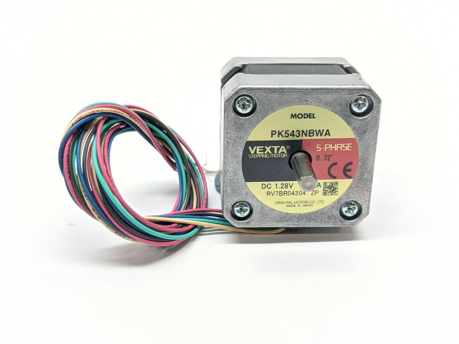 Oriental Motor PK543NBWA 5-Phase Stepper Motor Double Shaft - New – Open box - Maverick Industrial Sales