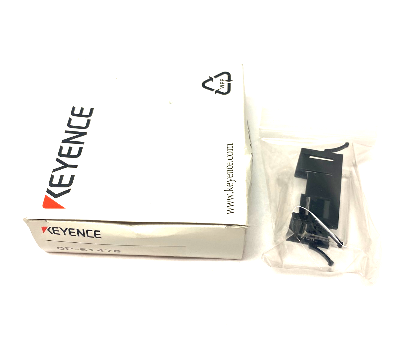 Keyence OP-51476 Panel Mount Bracket Set, High Power Digital Ultrasonic Sensors - Maverick Industrial Sales