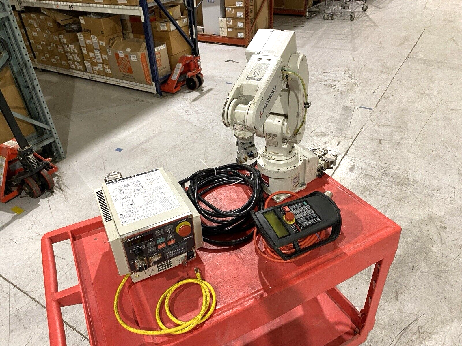 Mitsubishi RV-2SDB-S15 Robot, CR1DA-771-S15 Controller, R32TB Teach Pendant - Maverick Industrial Sales