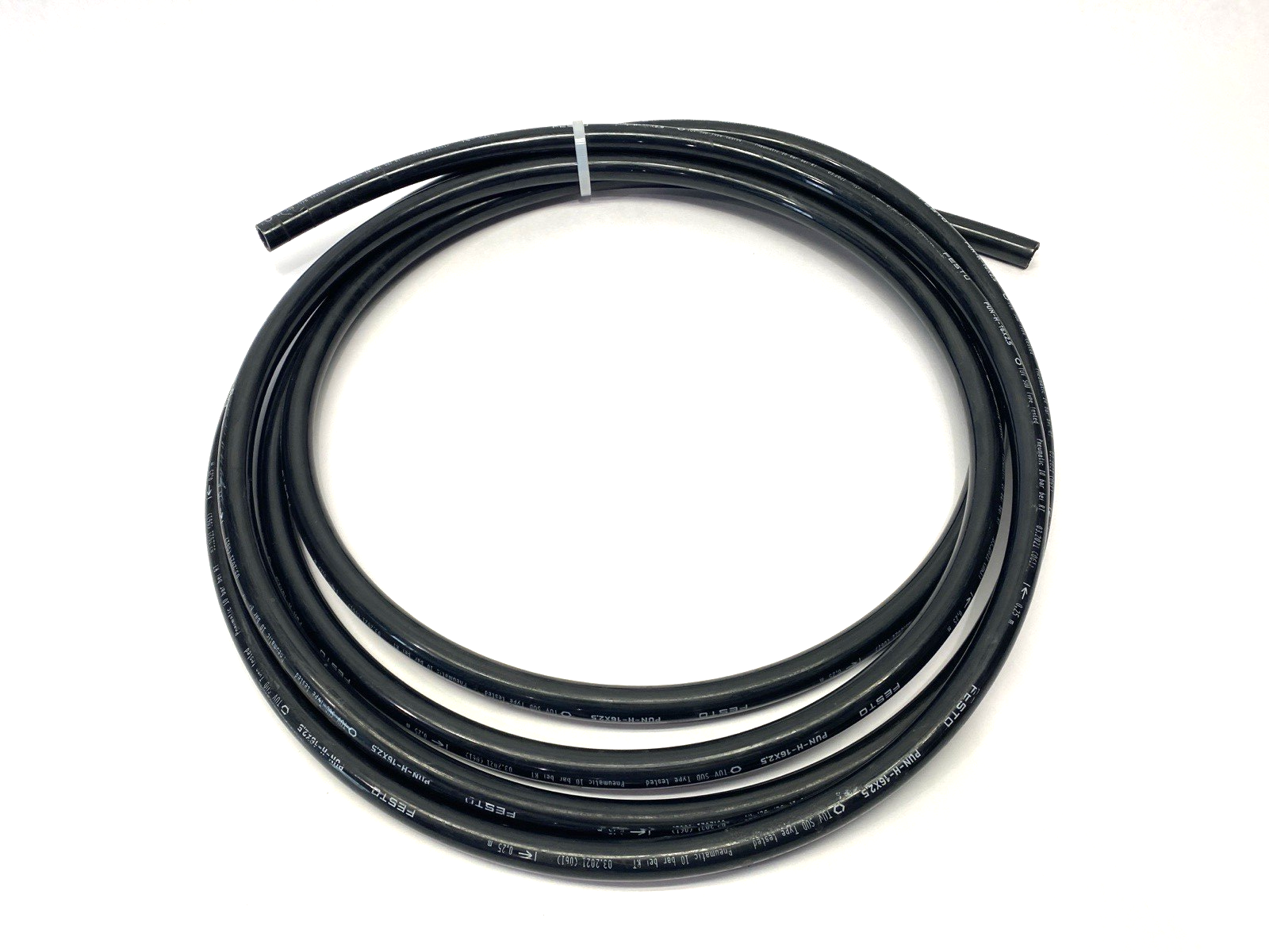 Festo PUN-H-16X2,5 Black Pneumatic Tubing 16mm OD 11mm ID 197395 CUT TO 3M - Maverick Industrial Sales
