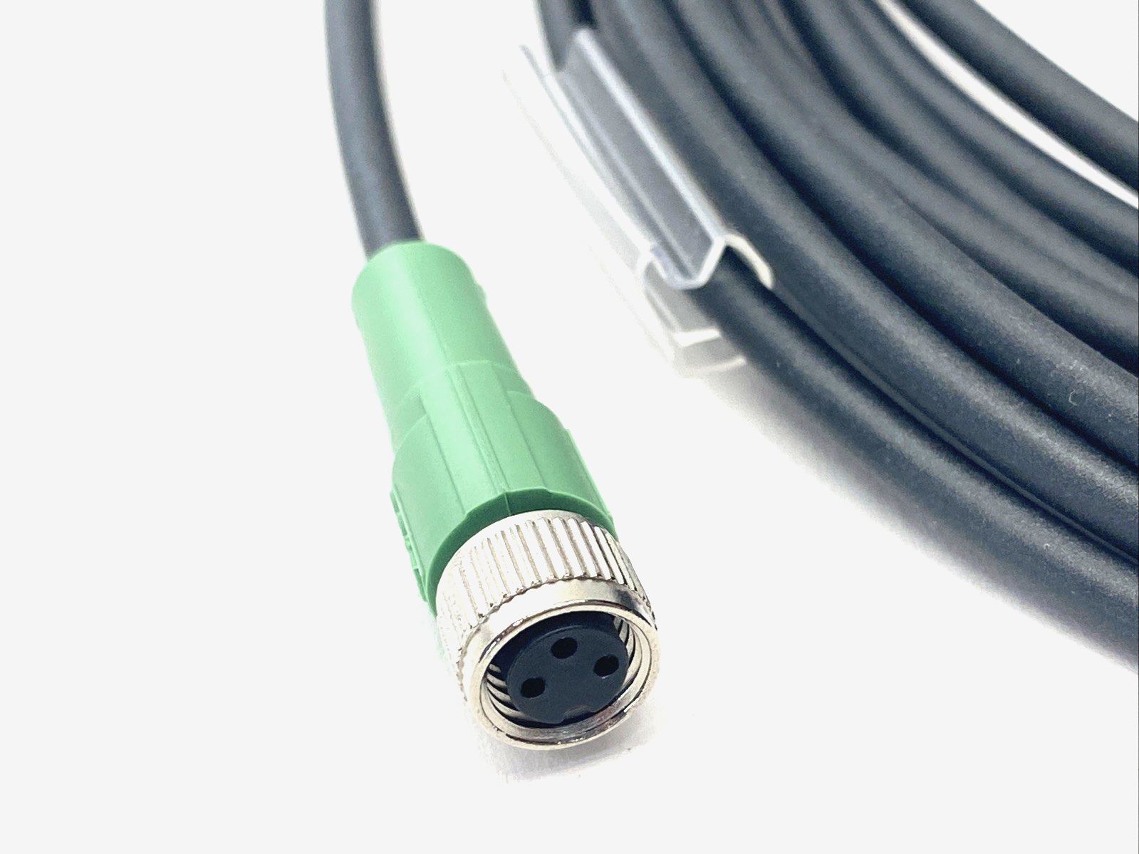 Phoenix Contact SAC-3P-5,0-PUR/M 8FS Cable/Cordset M8 Female 3-Pin 5m 1669628 - New – Open box - Maverick Industrial Sales