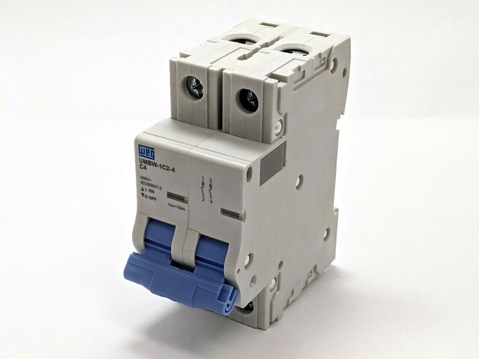 Weg UMBW-1C2-4 Miniature Circuit Breaker C4 4A - Maverick Industrial Sales