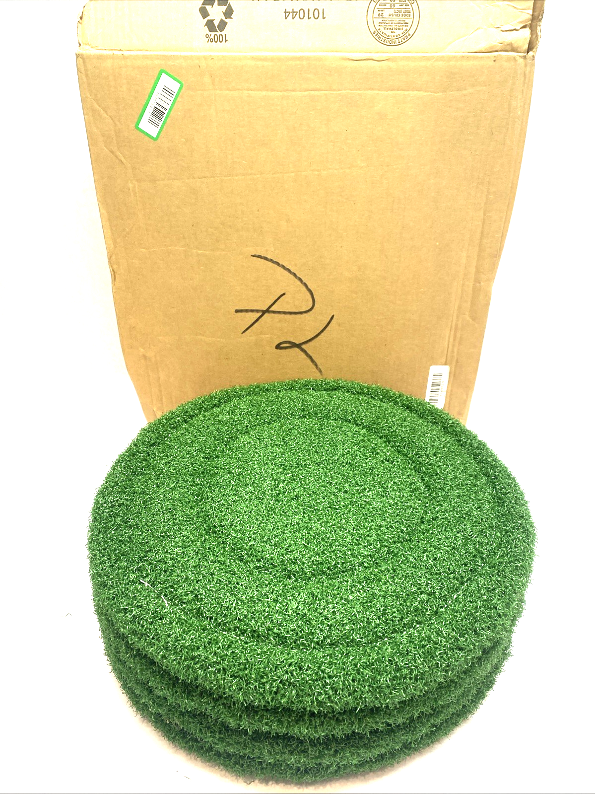 261881TS | Global Industrial Floor Scrubbing Pads, Green 17" PKG OF 4 - New – Open box - Maverick Industrial Sales