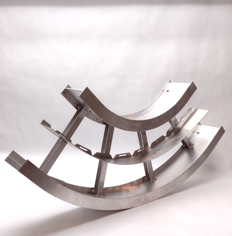 Cooper B-Line 5AVT-12-90HB12 Cable Tray Fitting 90° Horizontal Bend 12" R x 5" H - Used - Maverick Industrial Sales