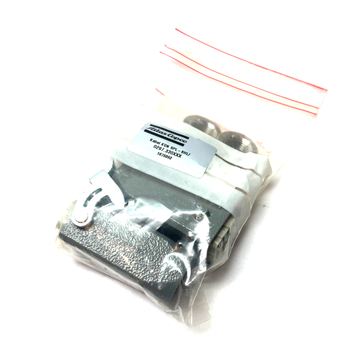 Atlas Copco 0297.330XXX Wireable Connector Set Kabel KON-SPL-SHL - Maverick Industrial Sales