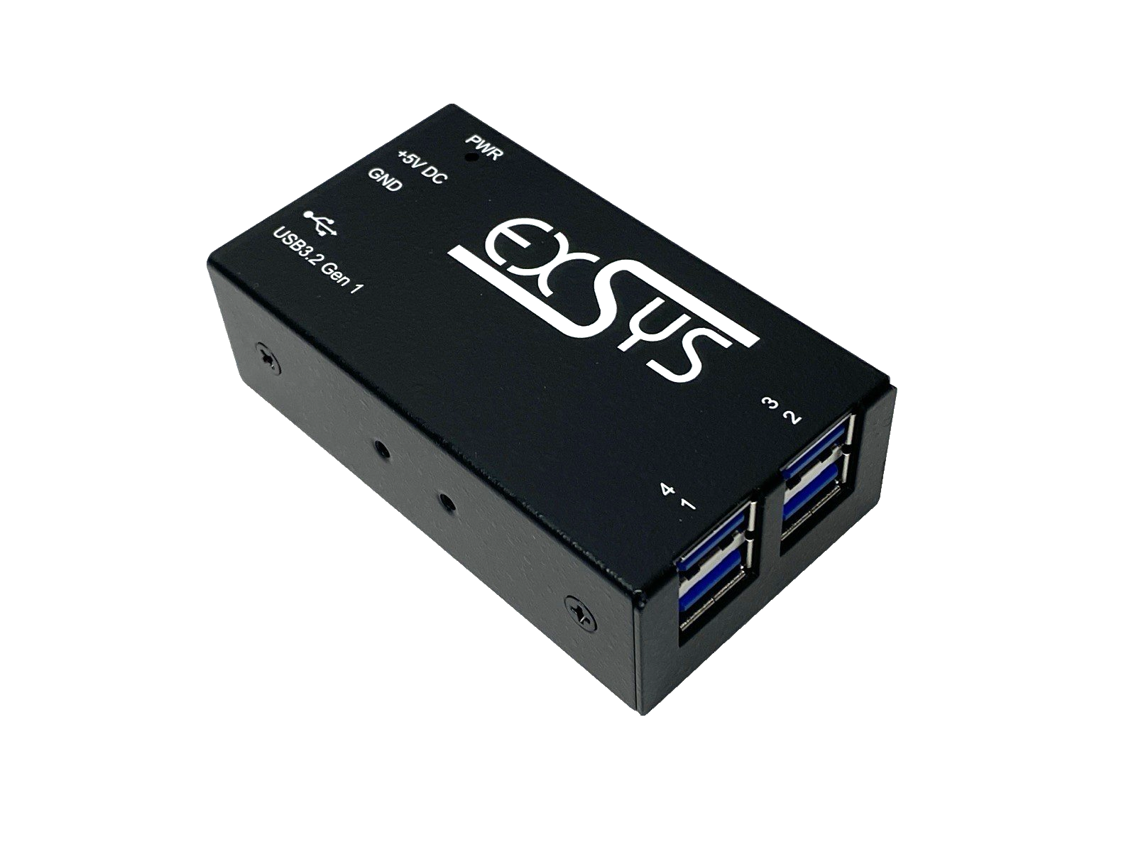 EX-1180HMS-BU | Exsys USB Hub 4-Port 3.2 Gen 1 - New Other - Maverick Industrial Sales