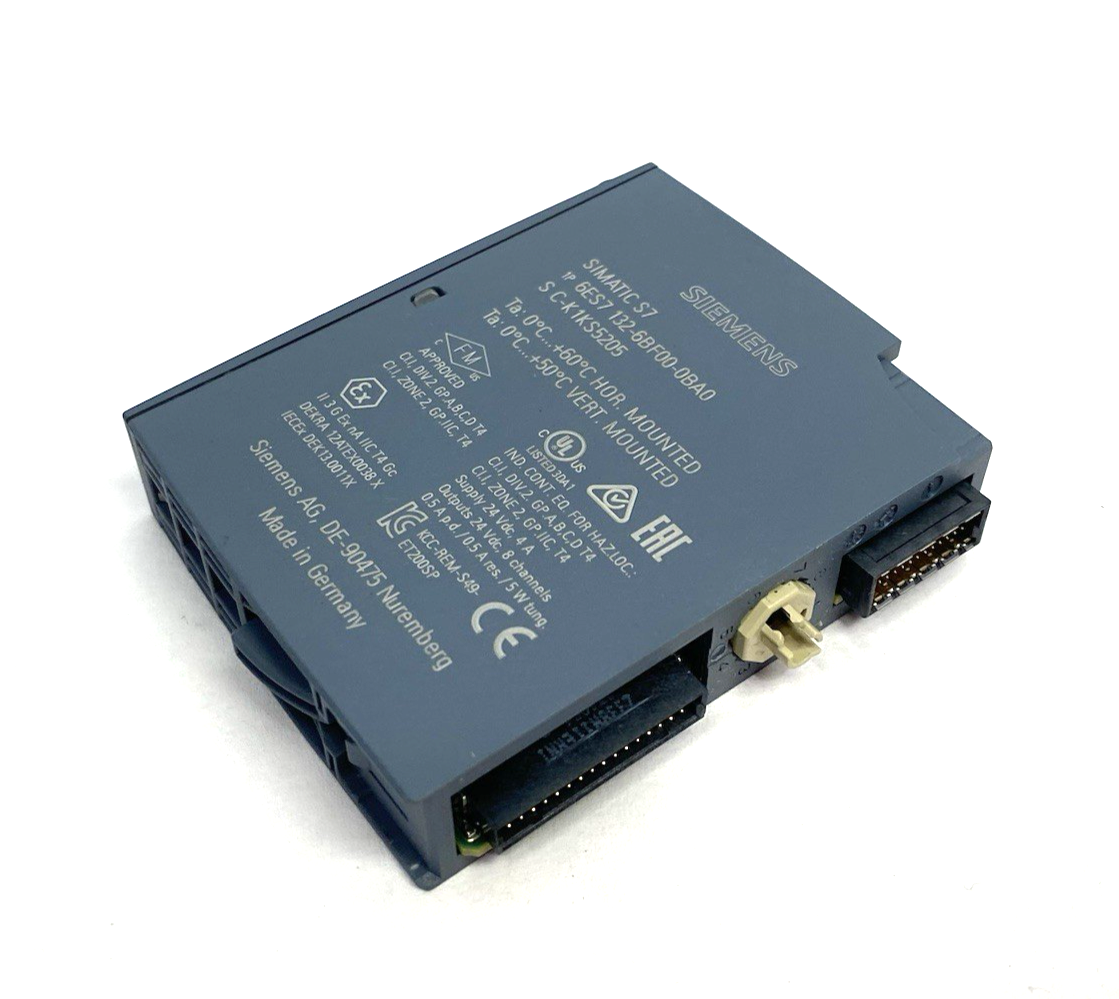 6ES7132-6BF00-0BA0 | Siemens SIMATIC ET 200SP Digital Output Module DQ 8x 24 V DC - Used - Maverick Industrial Sales