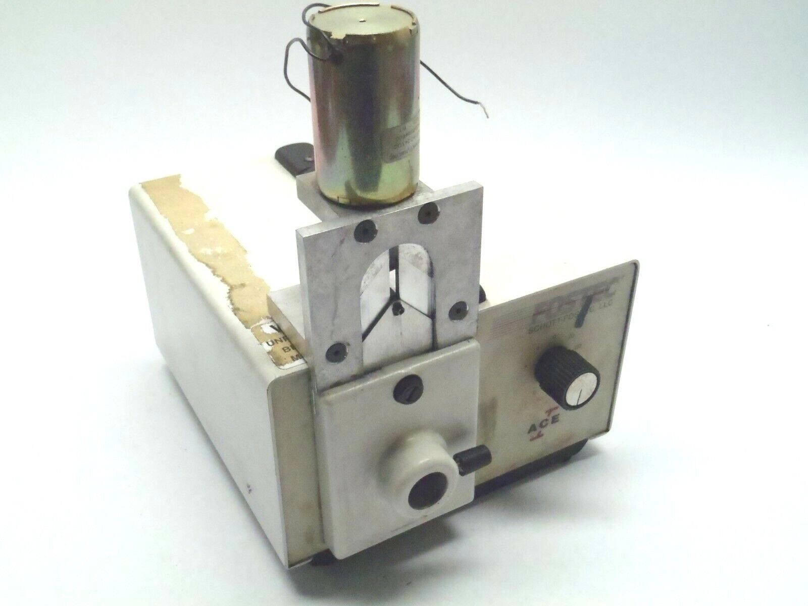 Schott-Fostec 20500 Ace I With Solenoid Controlled Shutter - For parts or not working - Maverick Industrial Sales